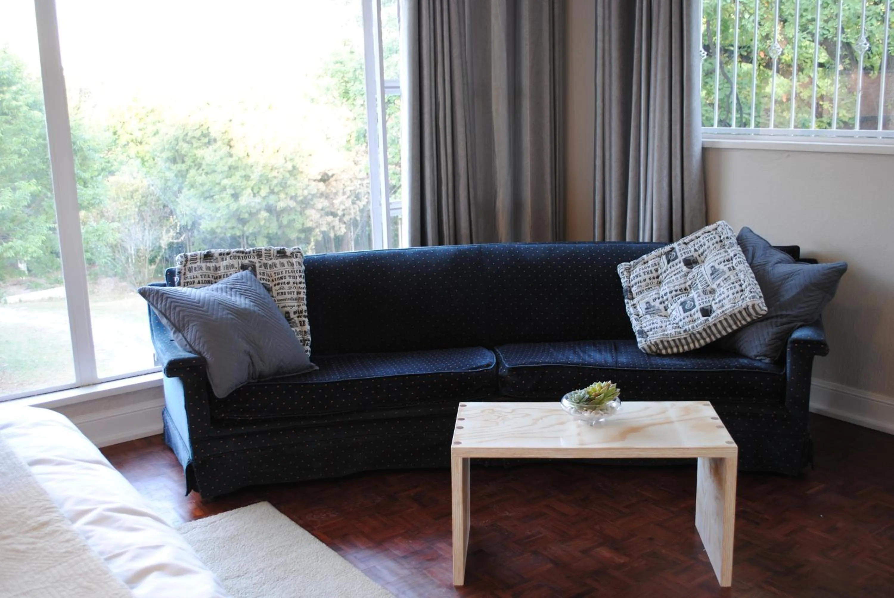 Seating area in B and B Sandton