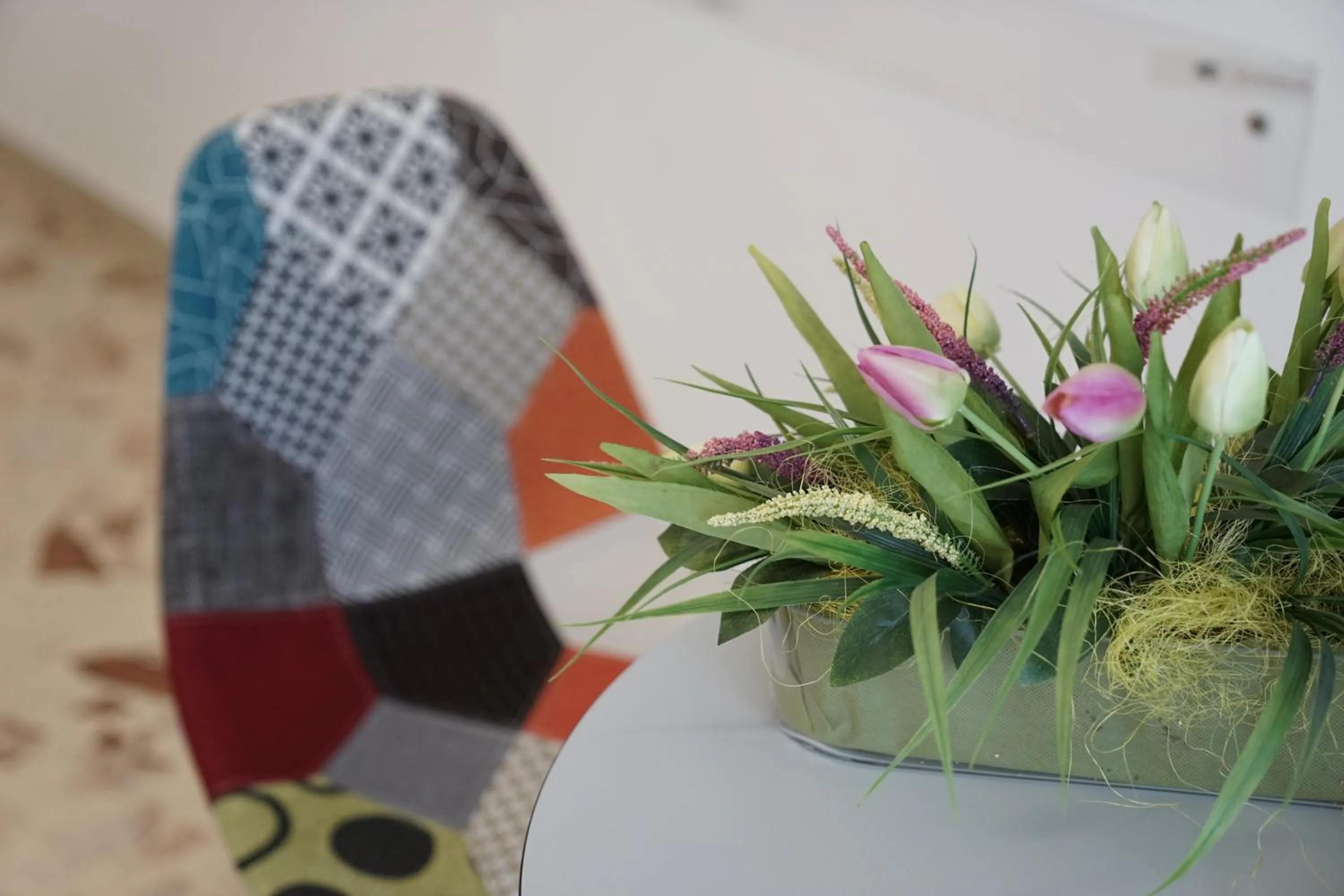 Decorative detail in B&B La Vie en Rose