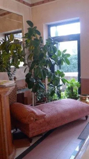 Bed in Hotel Borghetti