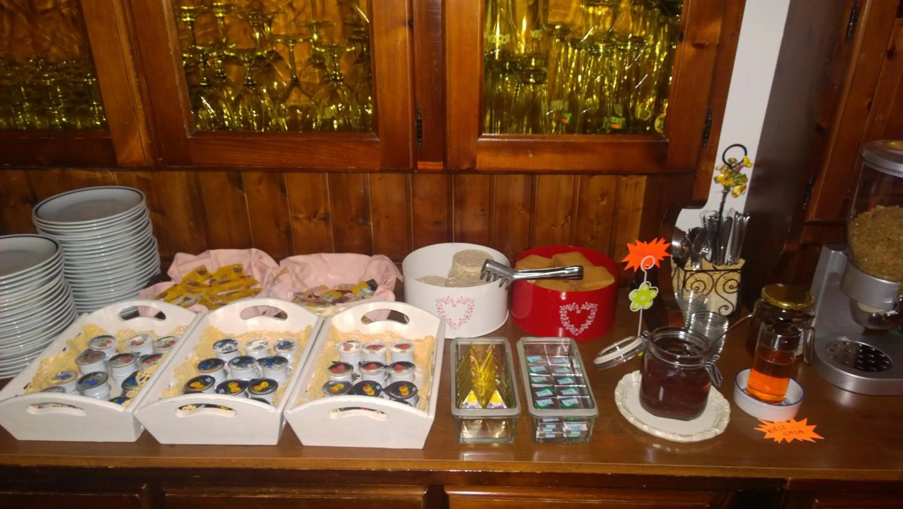 Buffet breakfast in Garnì Defrancesco