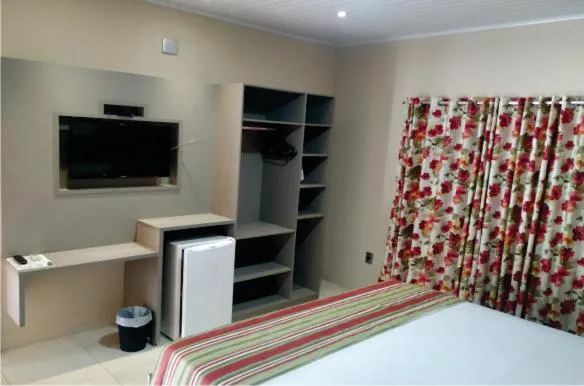 Bed in Hotel Pousada Villa Itália Olímpia