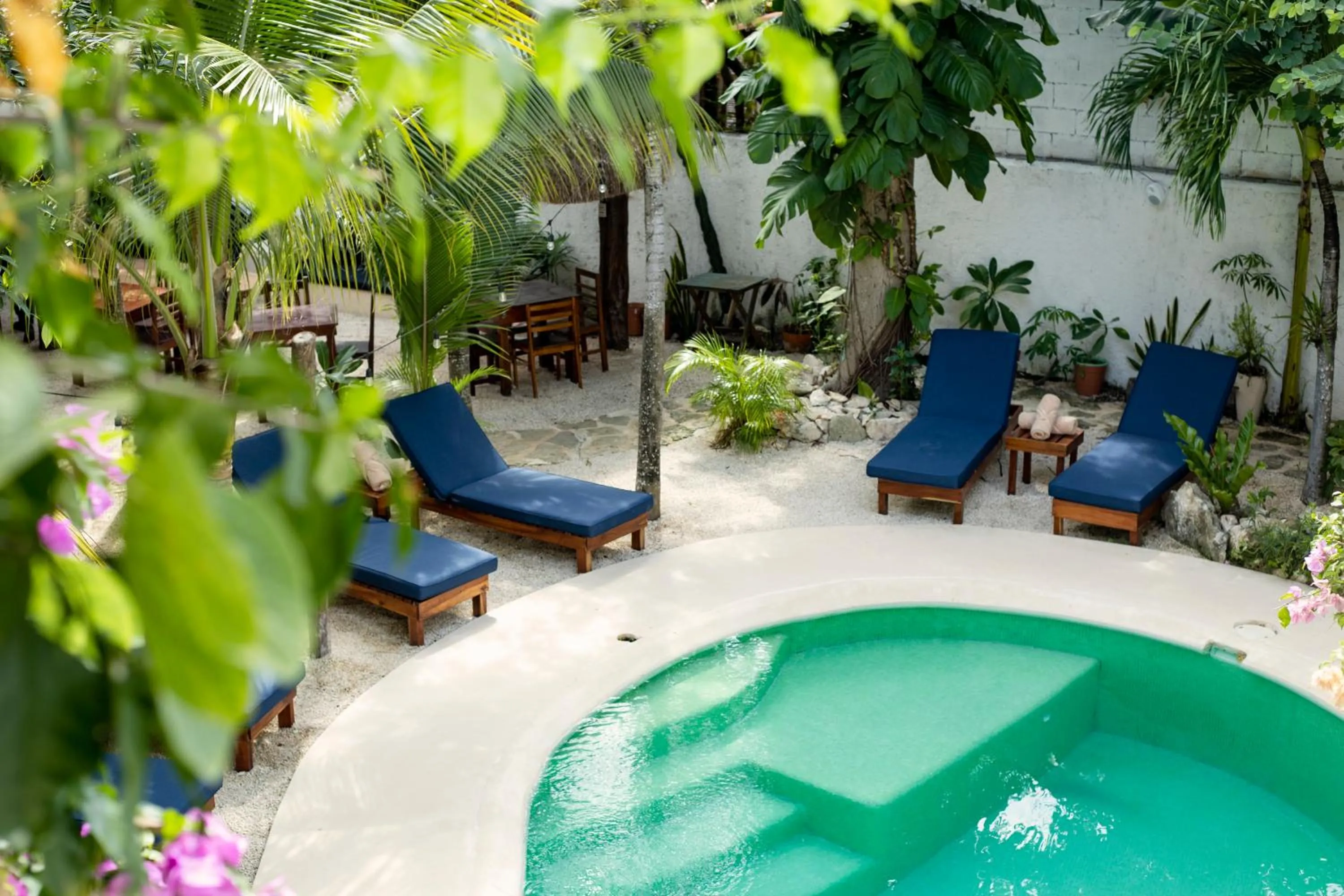 Garden view in Sonido del mar Hotel Boutique & Yoga Loft