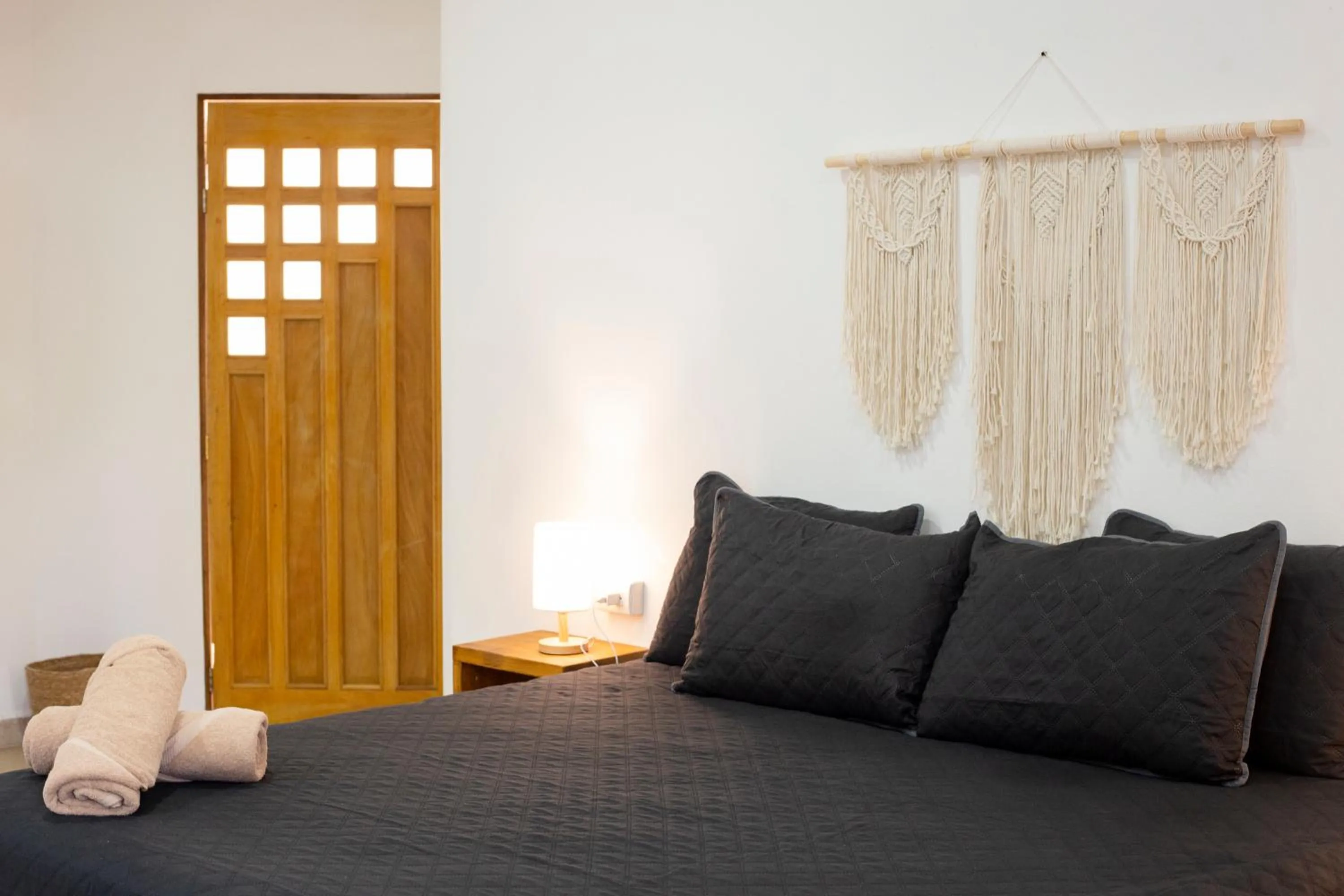 Bed in Sonido del mar Hotel Boutique & Yoga Loft