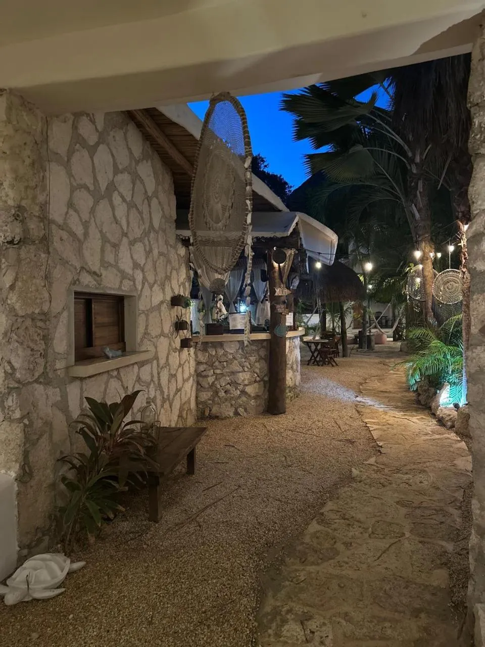 Garden in Sonido del mar Hotel Boutique & Yoga Loft