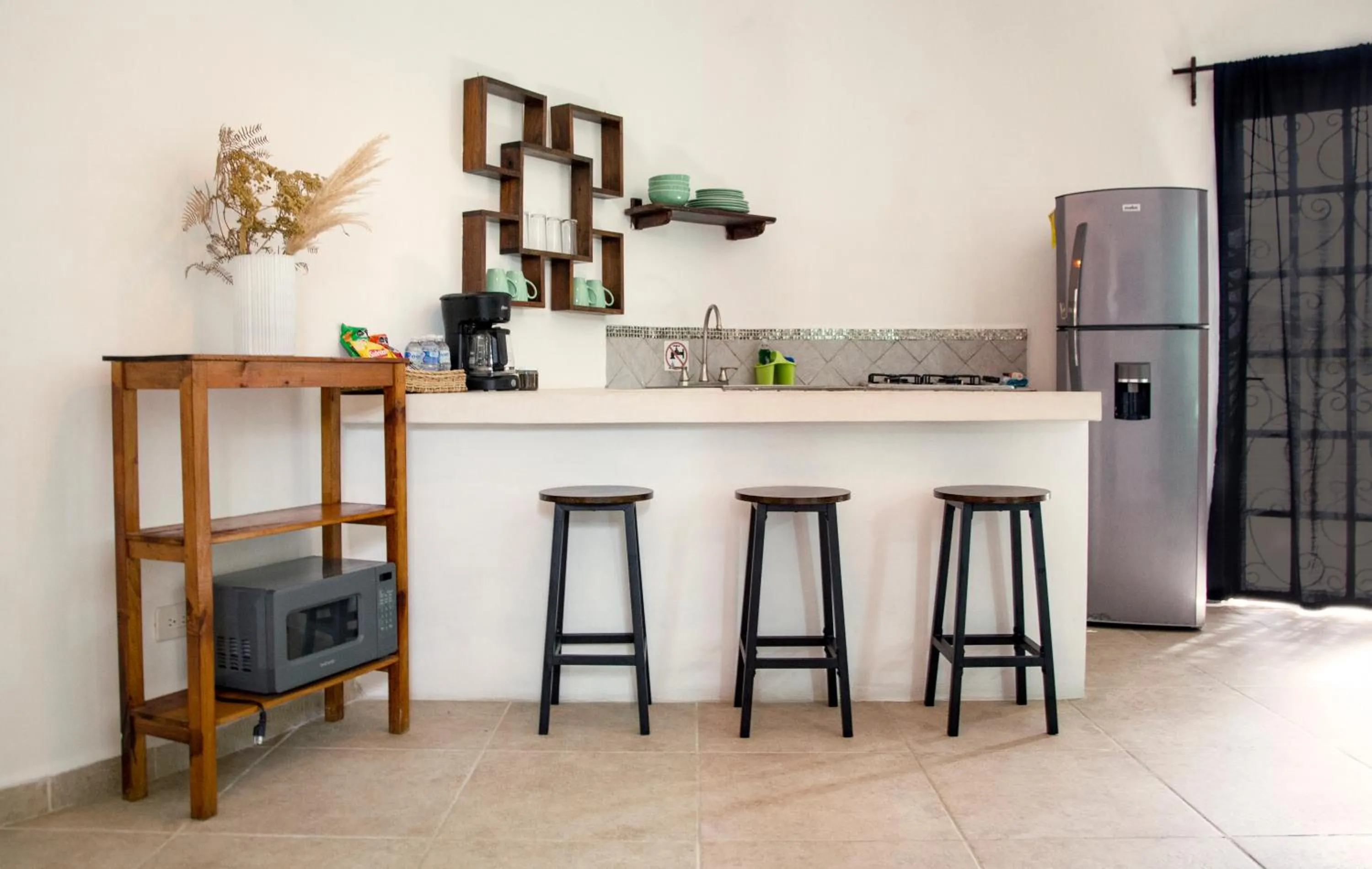 oven in Sonido del mar Hotel Boutique & Yoga Loft