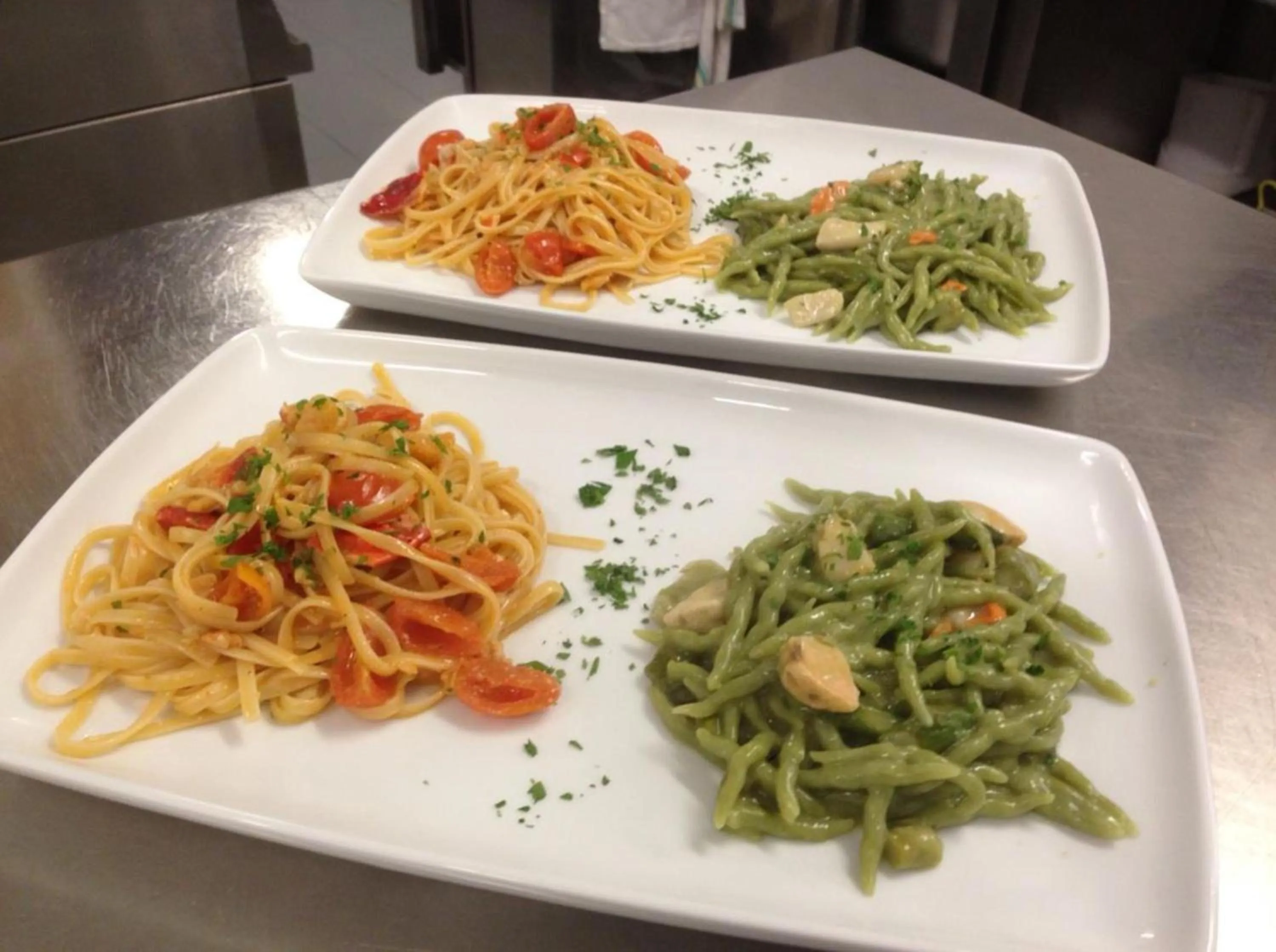 Food and drinks in Hotel Villa Ginevra