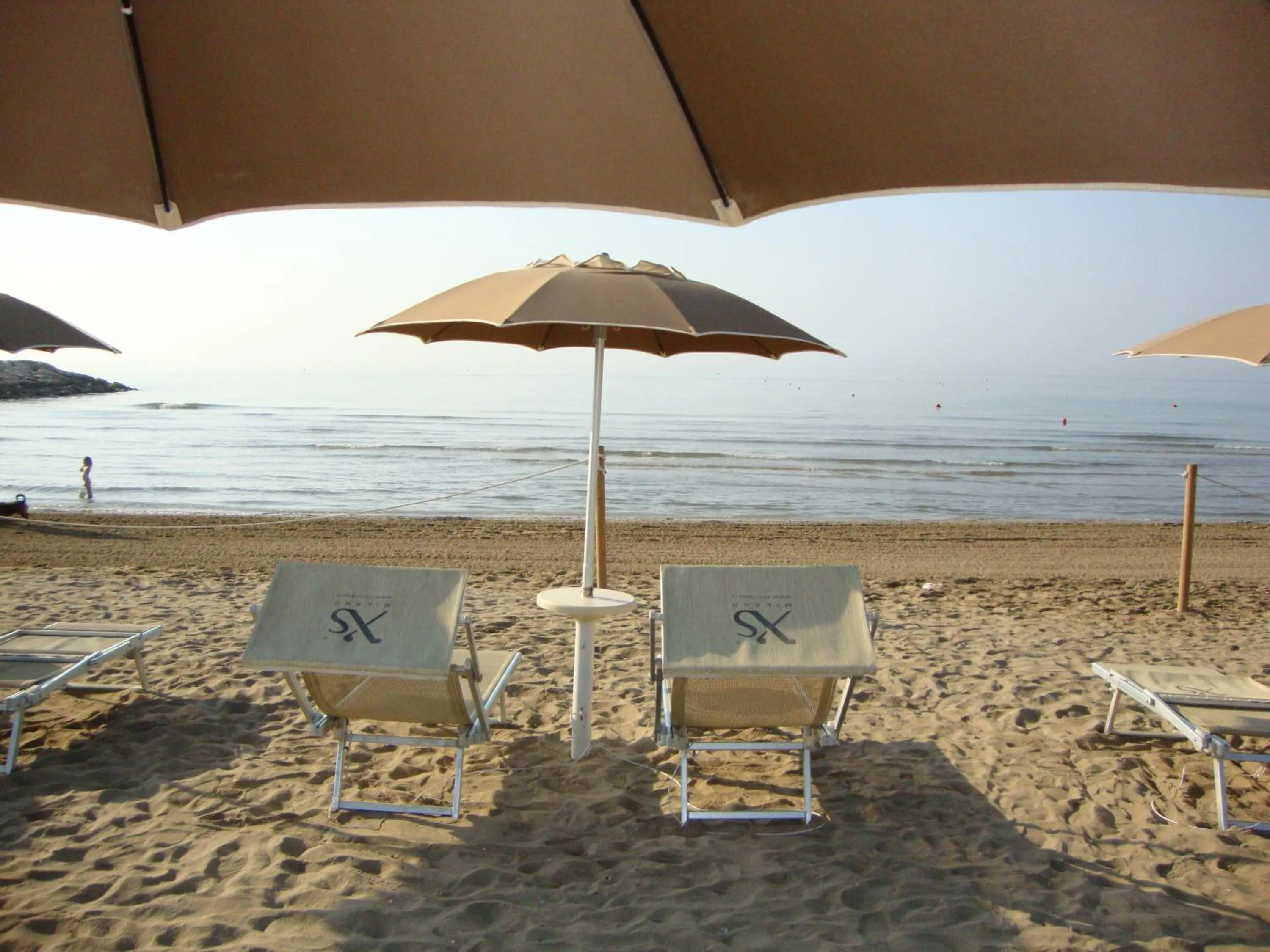 Beach in Hotel Villa Ginevra