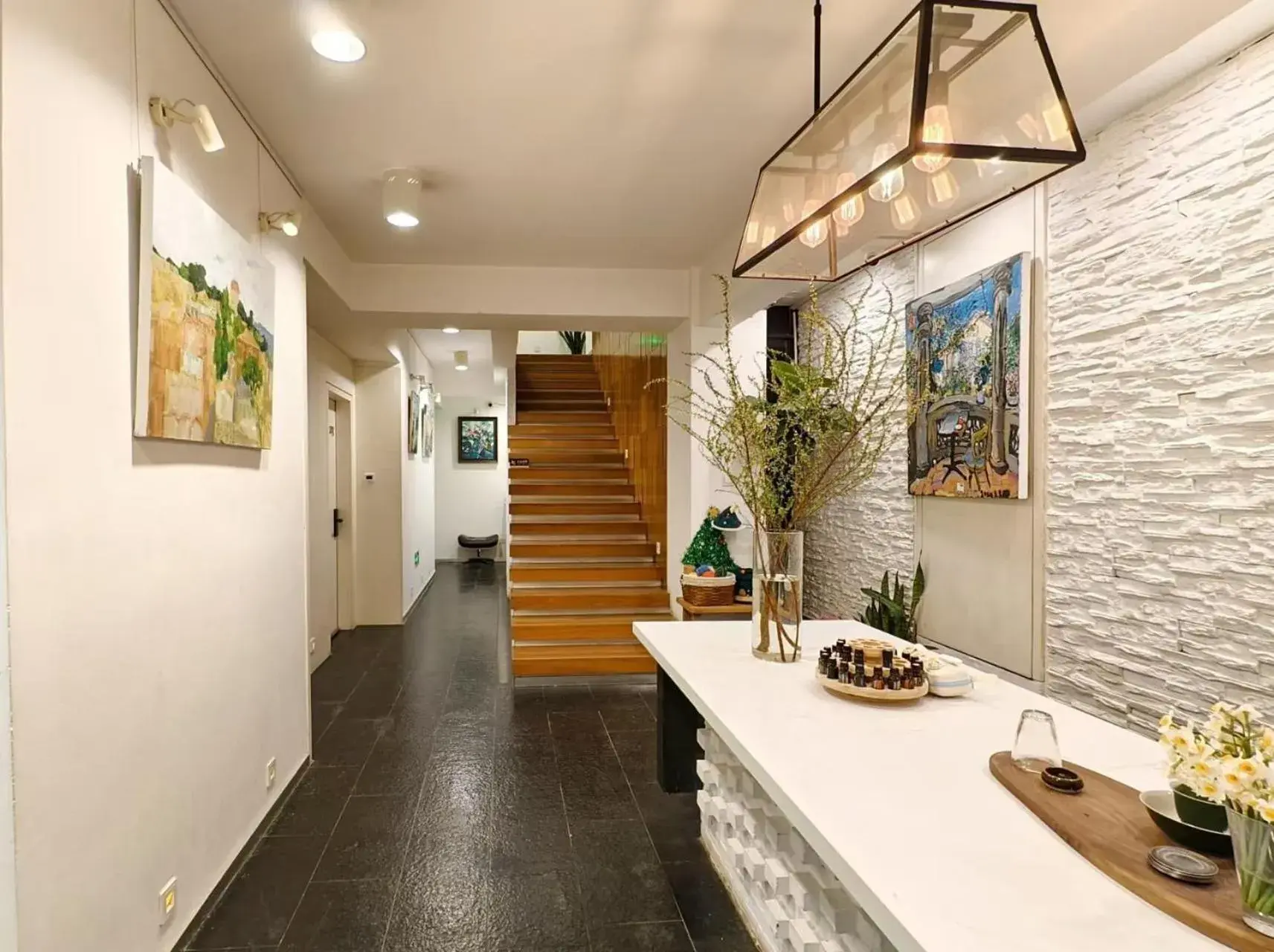 Lobby or reception in Xiamen Gulangyu Heitan Hotel Lobby or reception in Xiamen Gulangyu Heitan Hotel