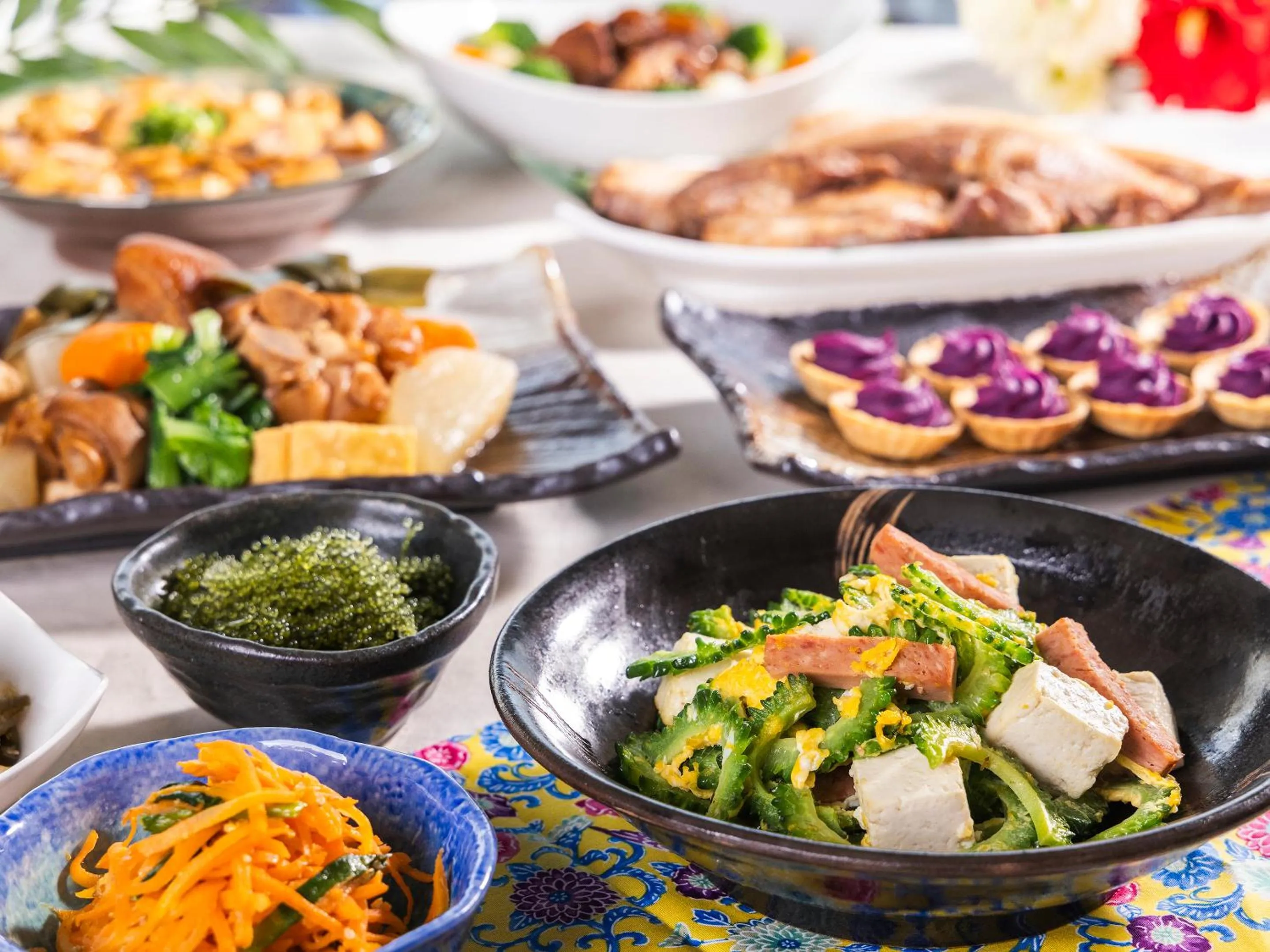 Buffet breakfast in Hotel Gracery Naha