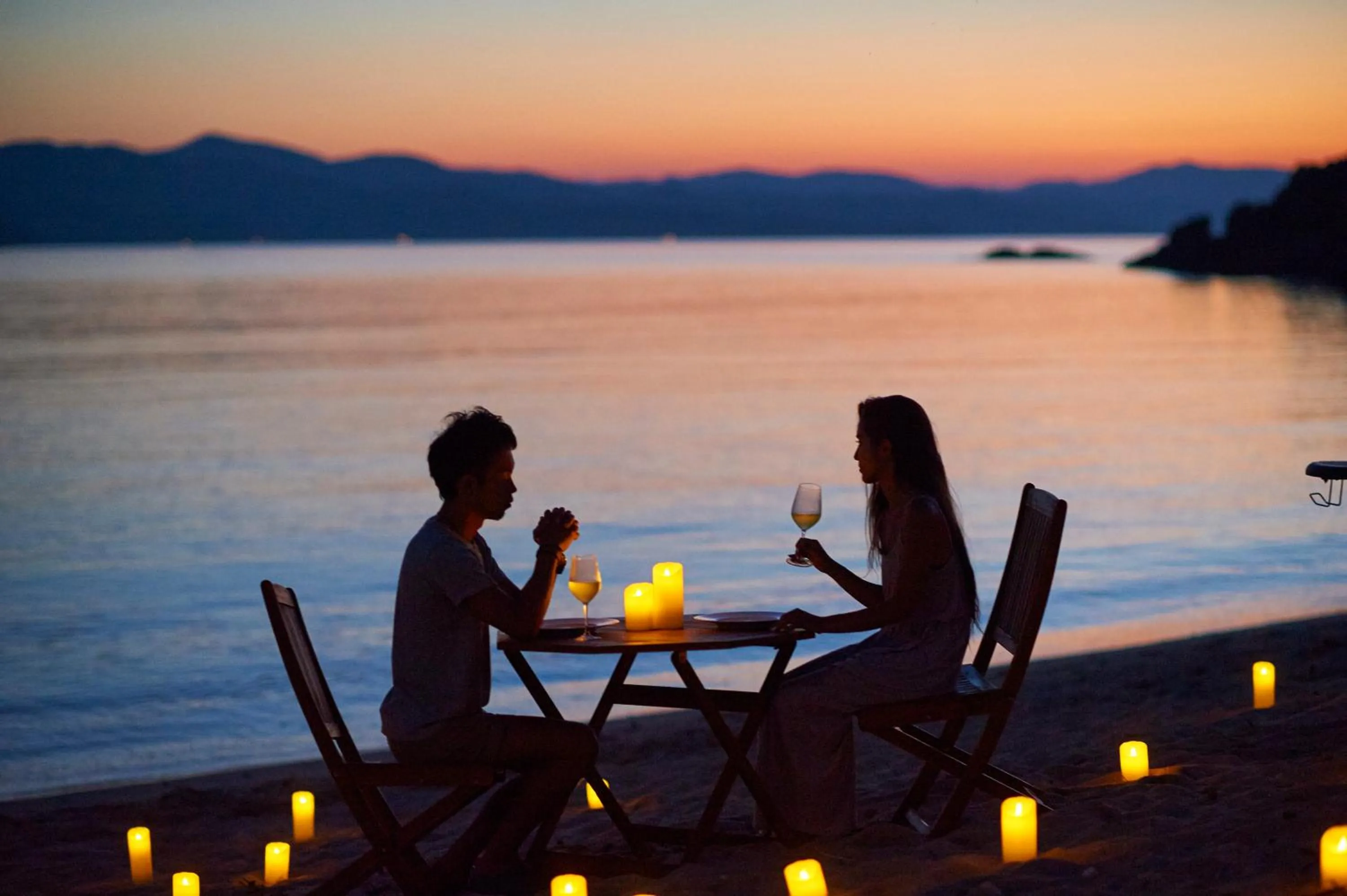 Beach in Hotel The Scene