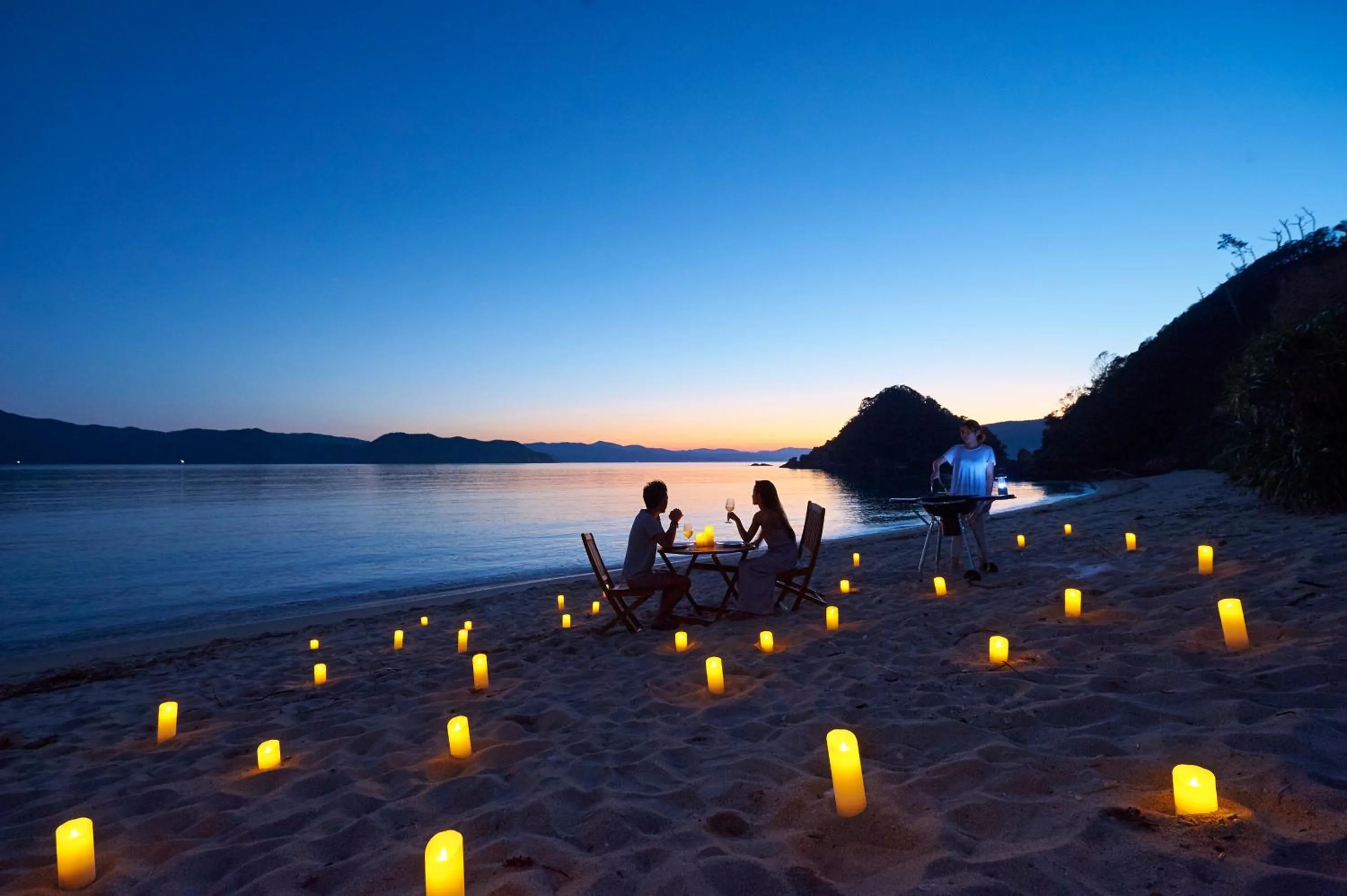 Beach in Hotel The Scene