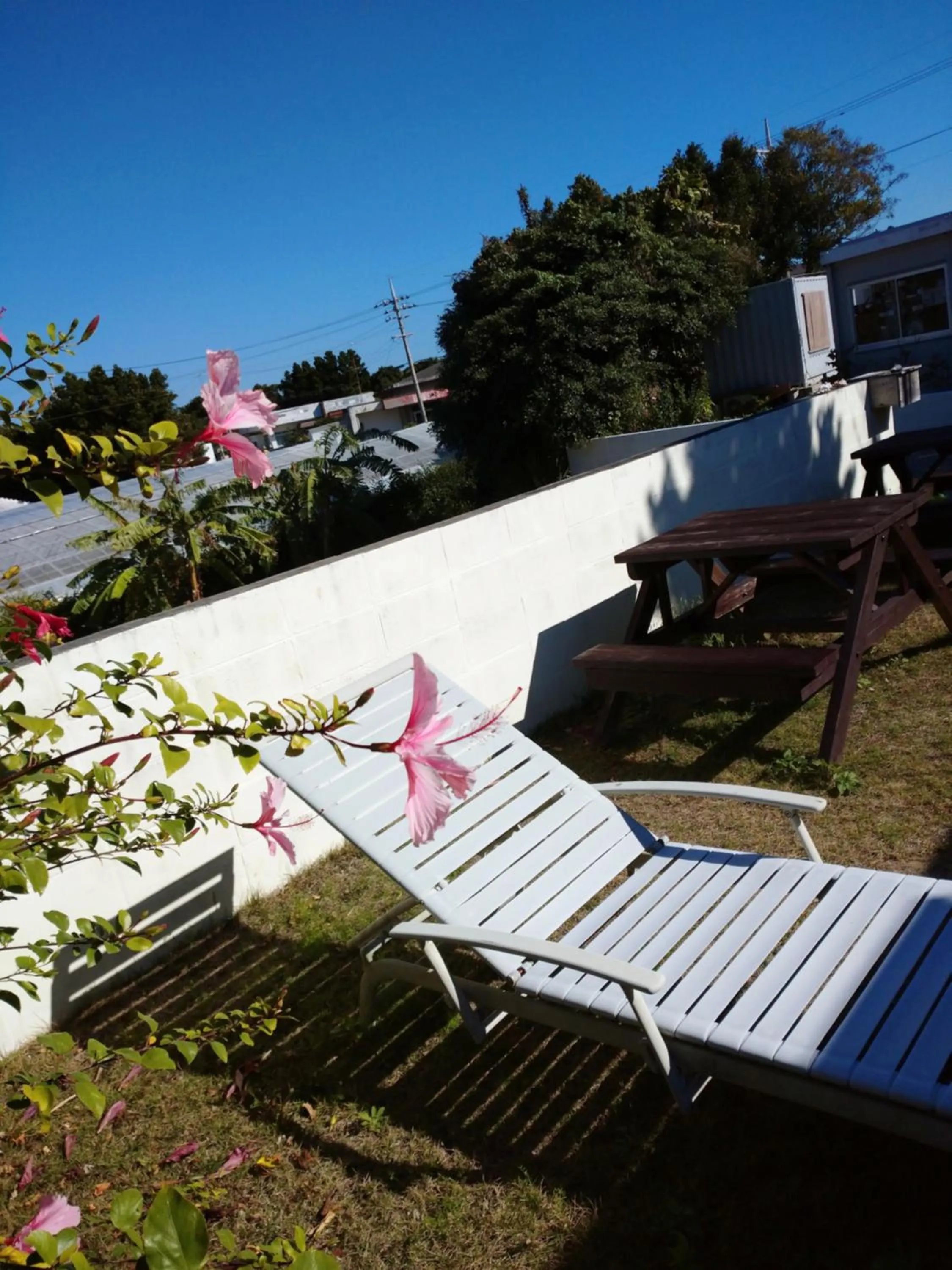 Balcony/Terrace in Sesoko Island Guest House Kafuu Village