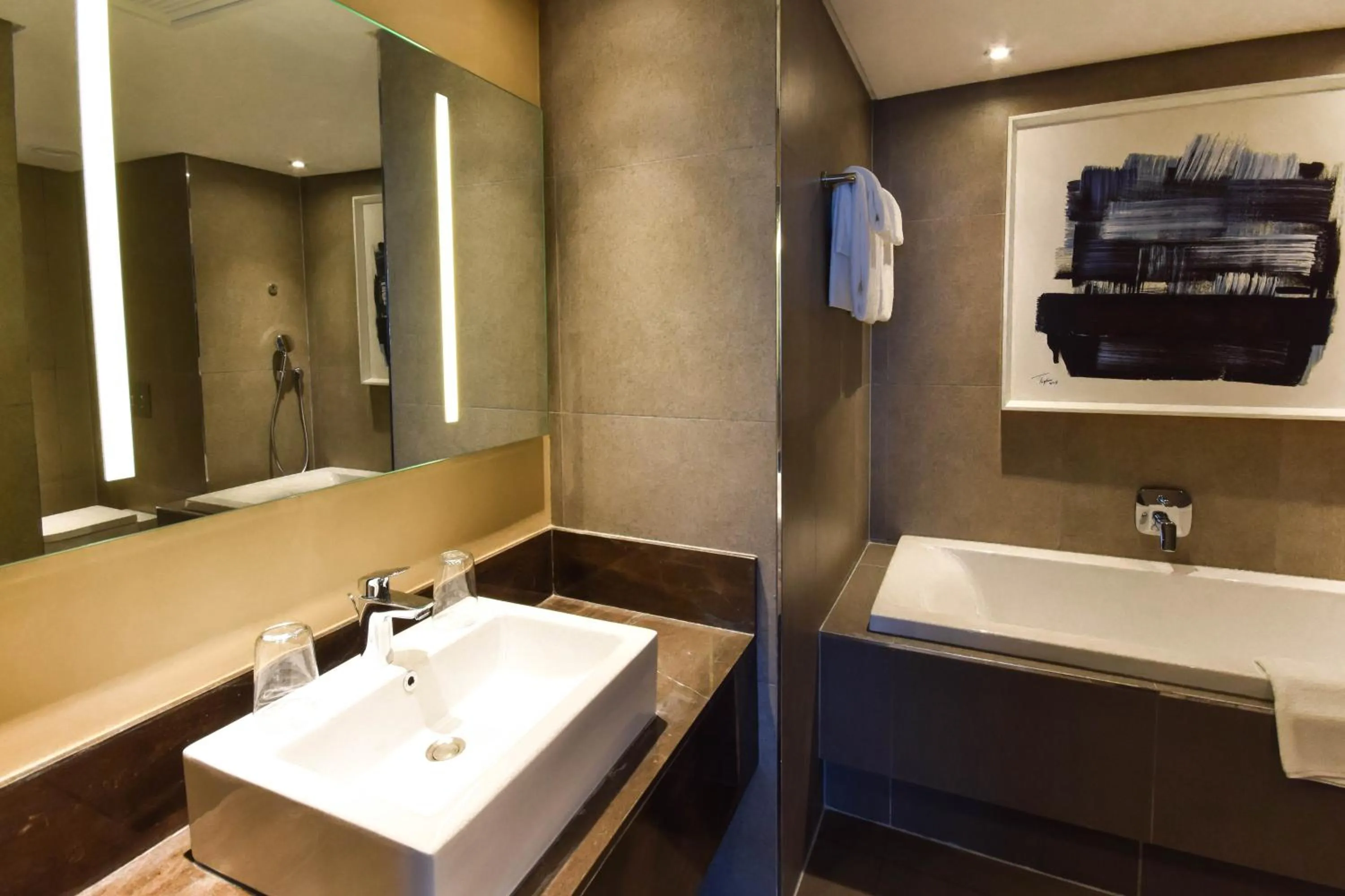 Bathroom in Hotel 2 Fevrier