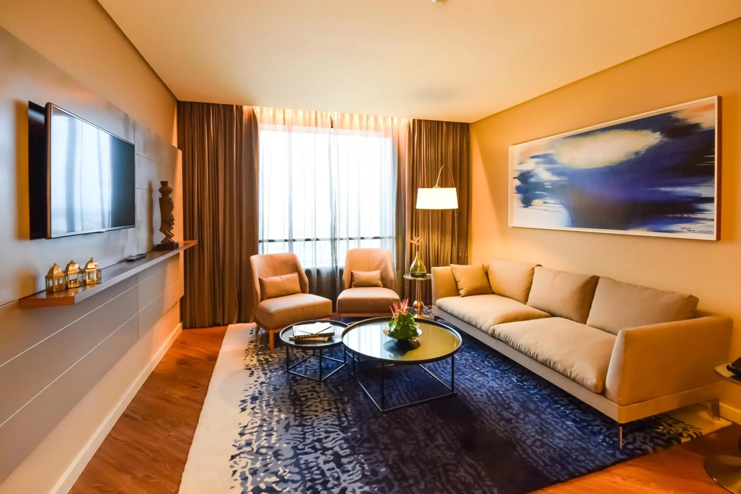 Living room in Hotel 2 Fevrier, Lomé Living room in Hotel 2 Fevrier, Lomé