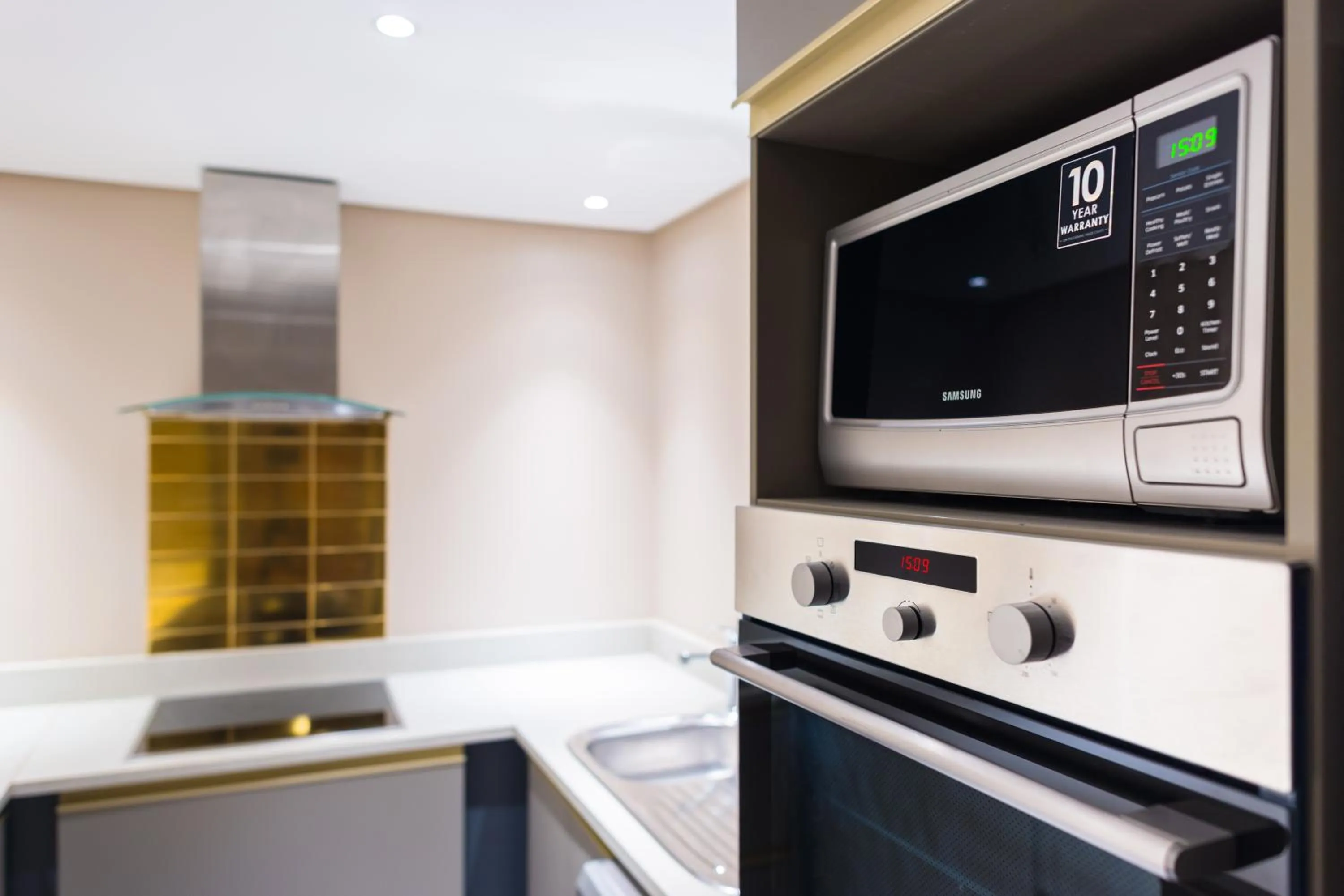 Kitchen or kitchenette in Hotel 2 Fevrier