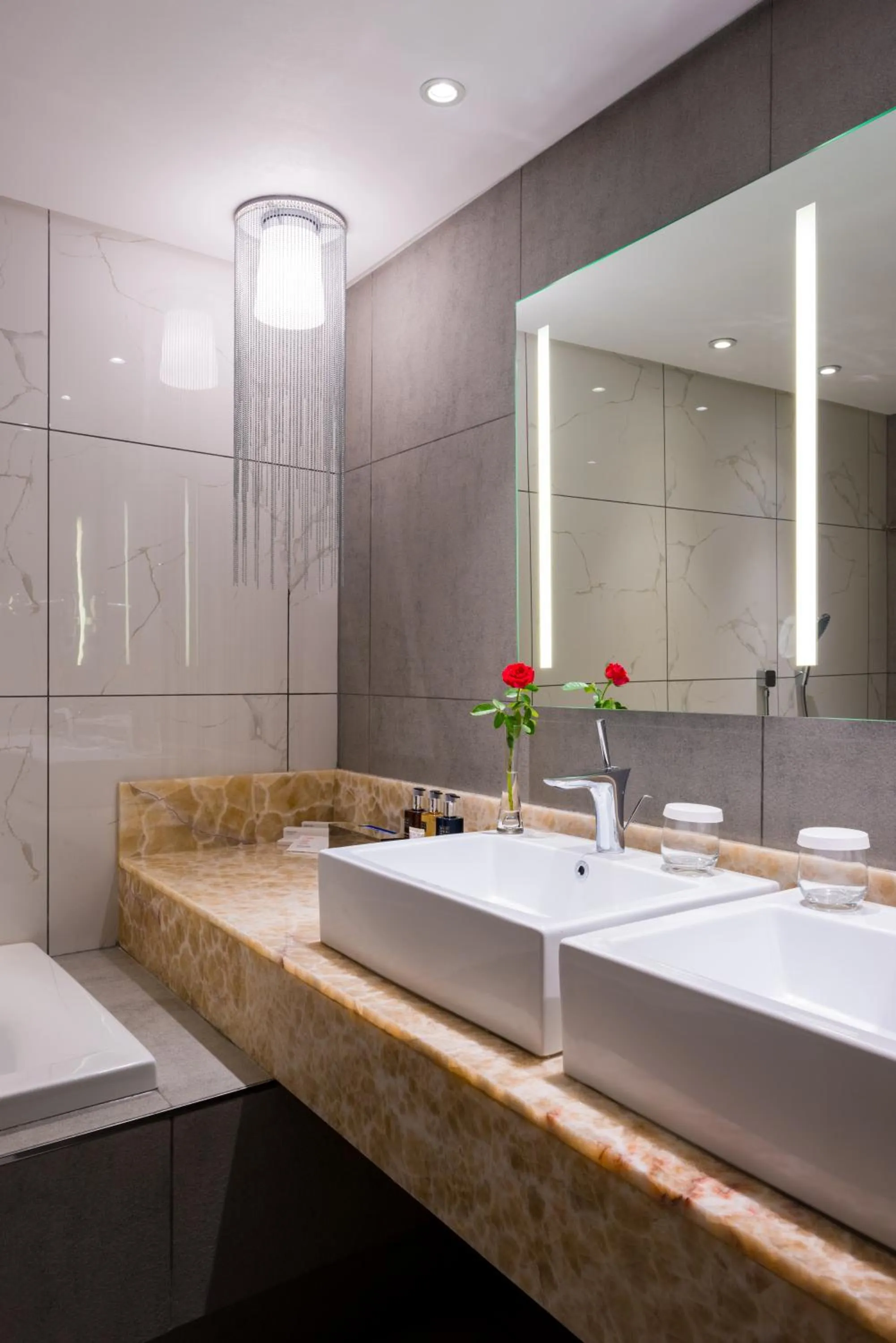 Bathroom in Hotel 2 Fevrier