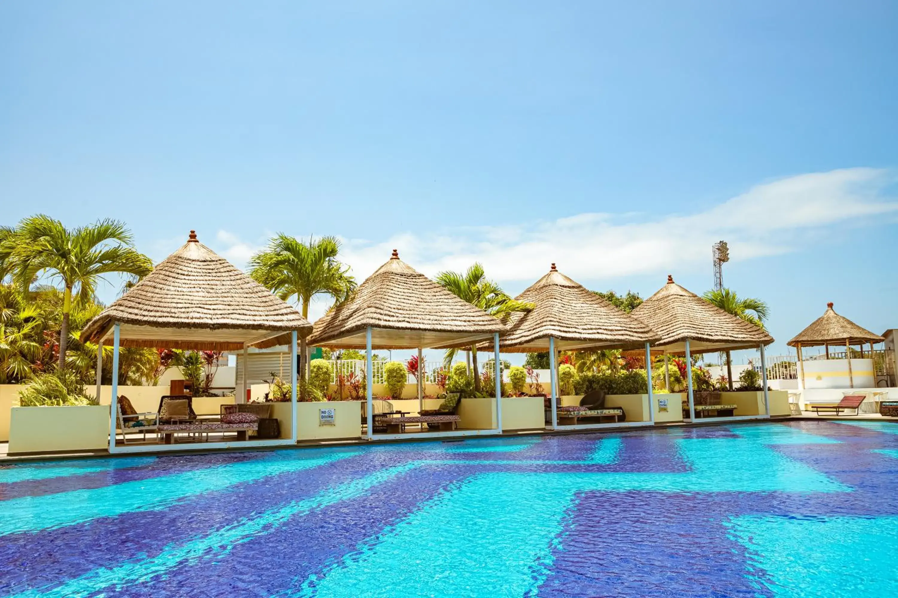 Swimming pool in Hotel 2 Fevrier Swimming pool in Hotel 2 Fevrier