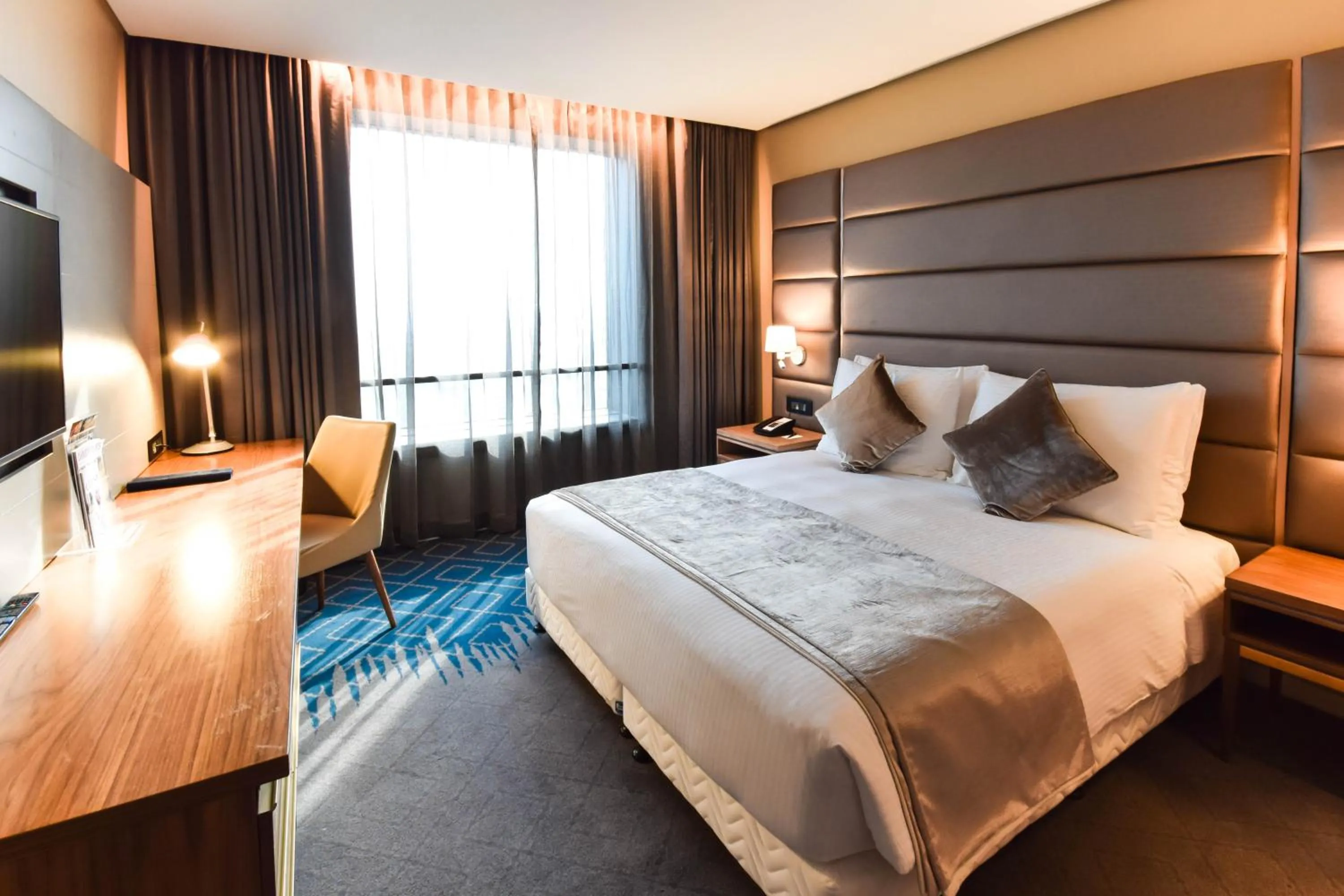 Bedroom, Bed in Hotel 2 Fevrier