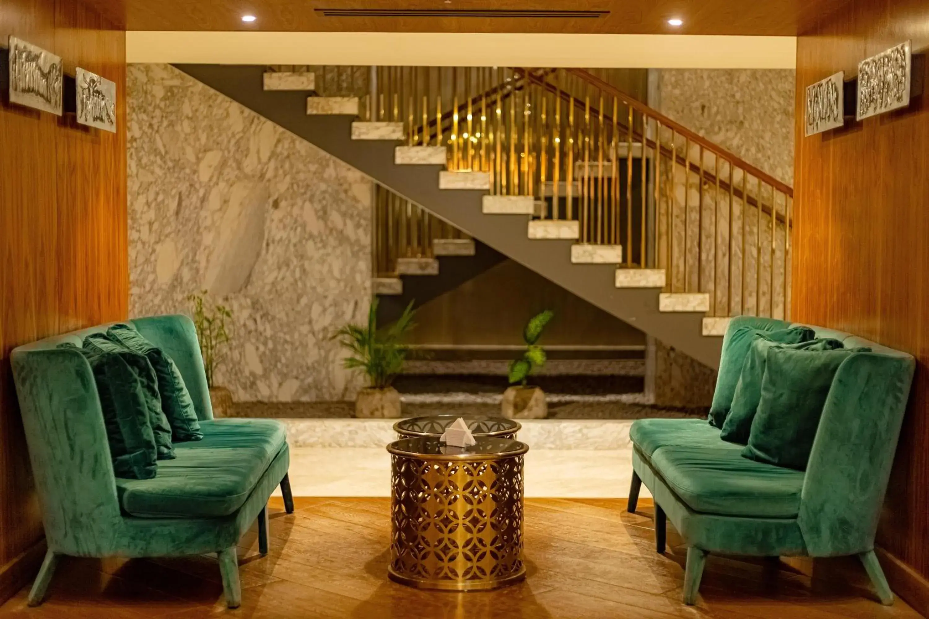 Lobby or reception in Hotel 2 Fevrier, Lomé Lobby or reception in Hotel 2 Fevrier, Lomé