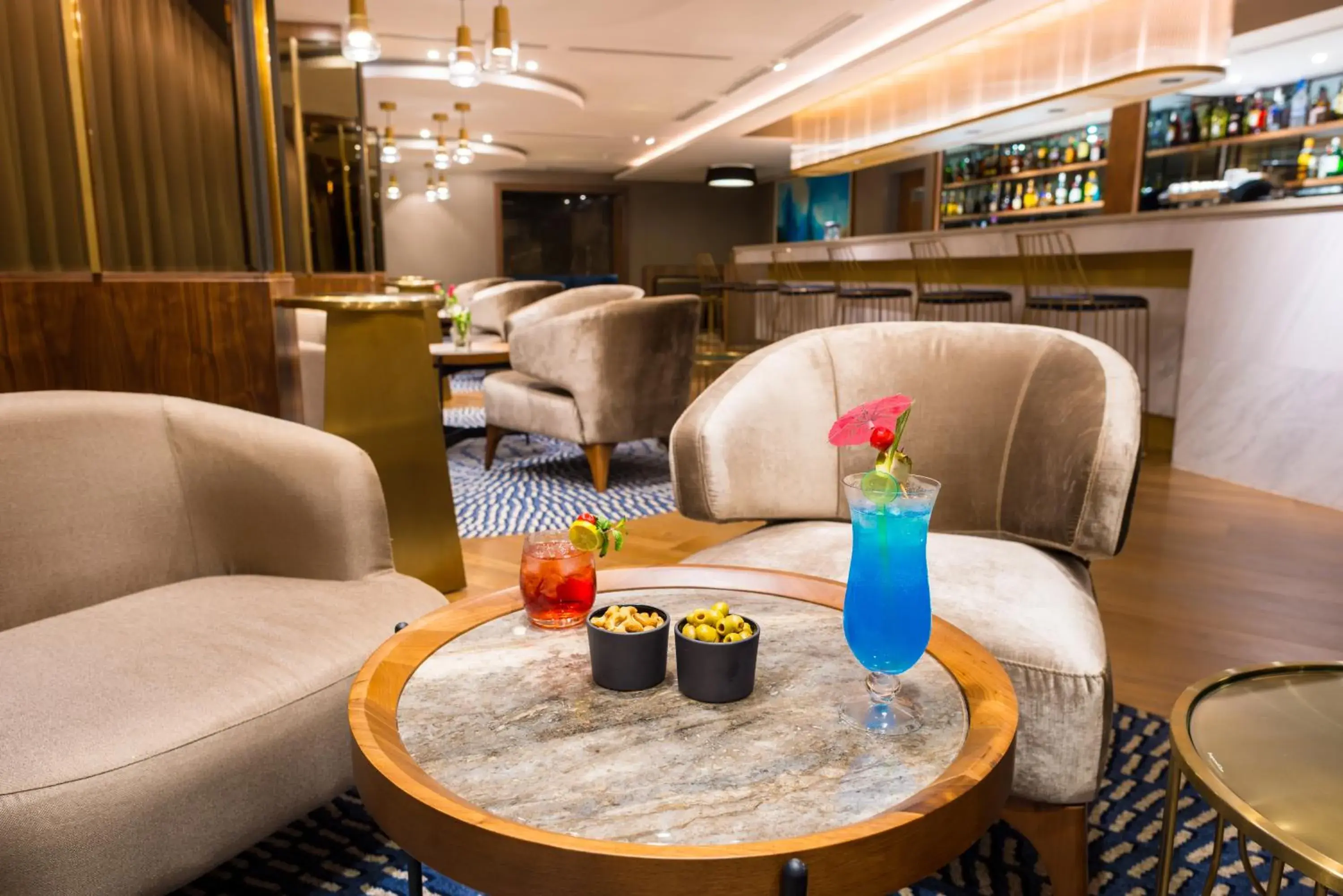 Lounge or bar in Hotel 2 Fevrier Lounge or bar in Hotel 2 Fevrier