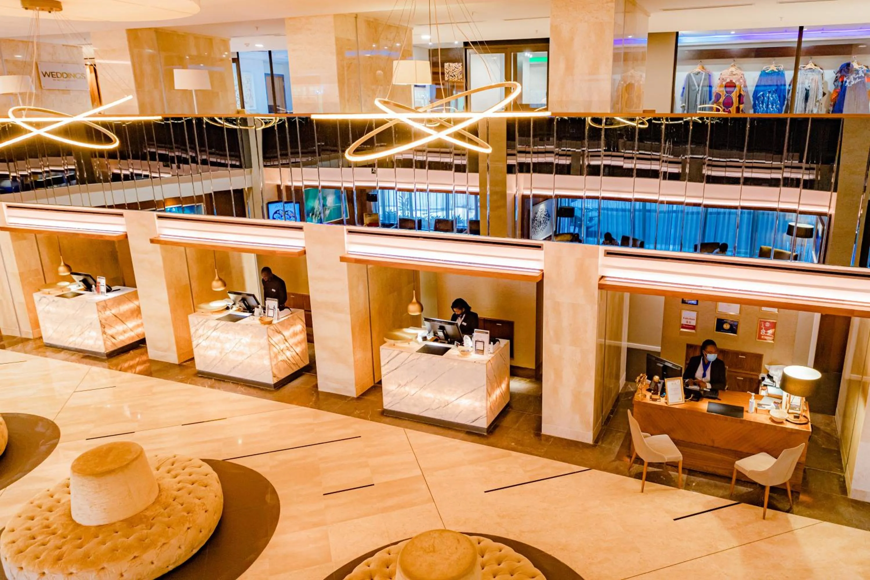 Lobby or reception in Hotel 2 Fevrier