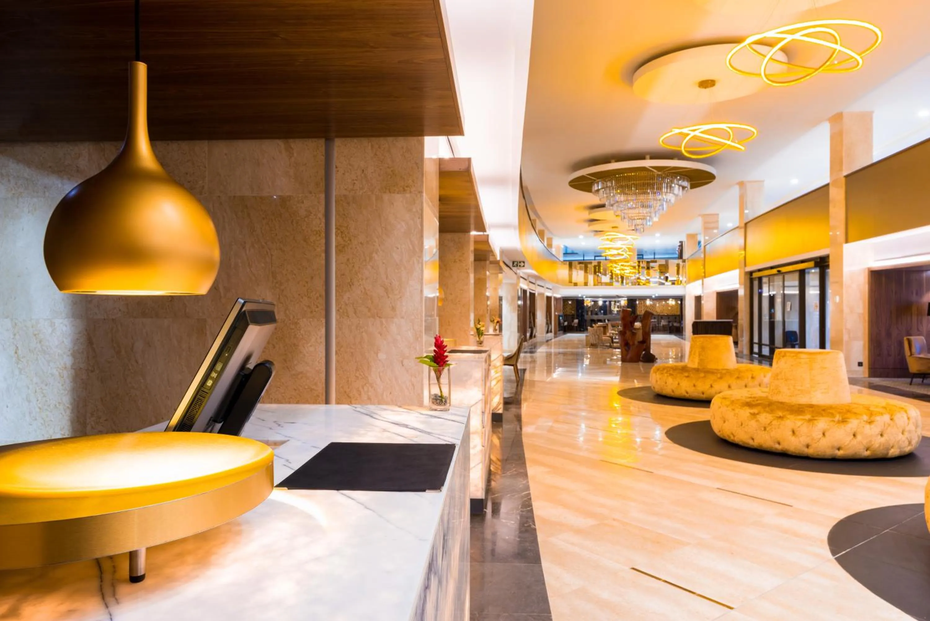 Lobby or reception in Hotel 2 Fevrier