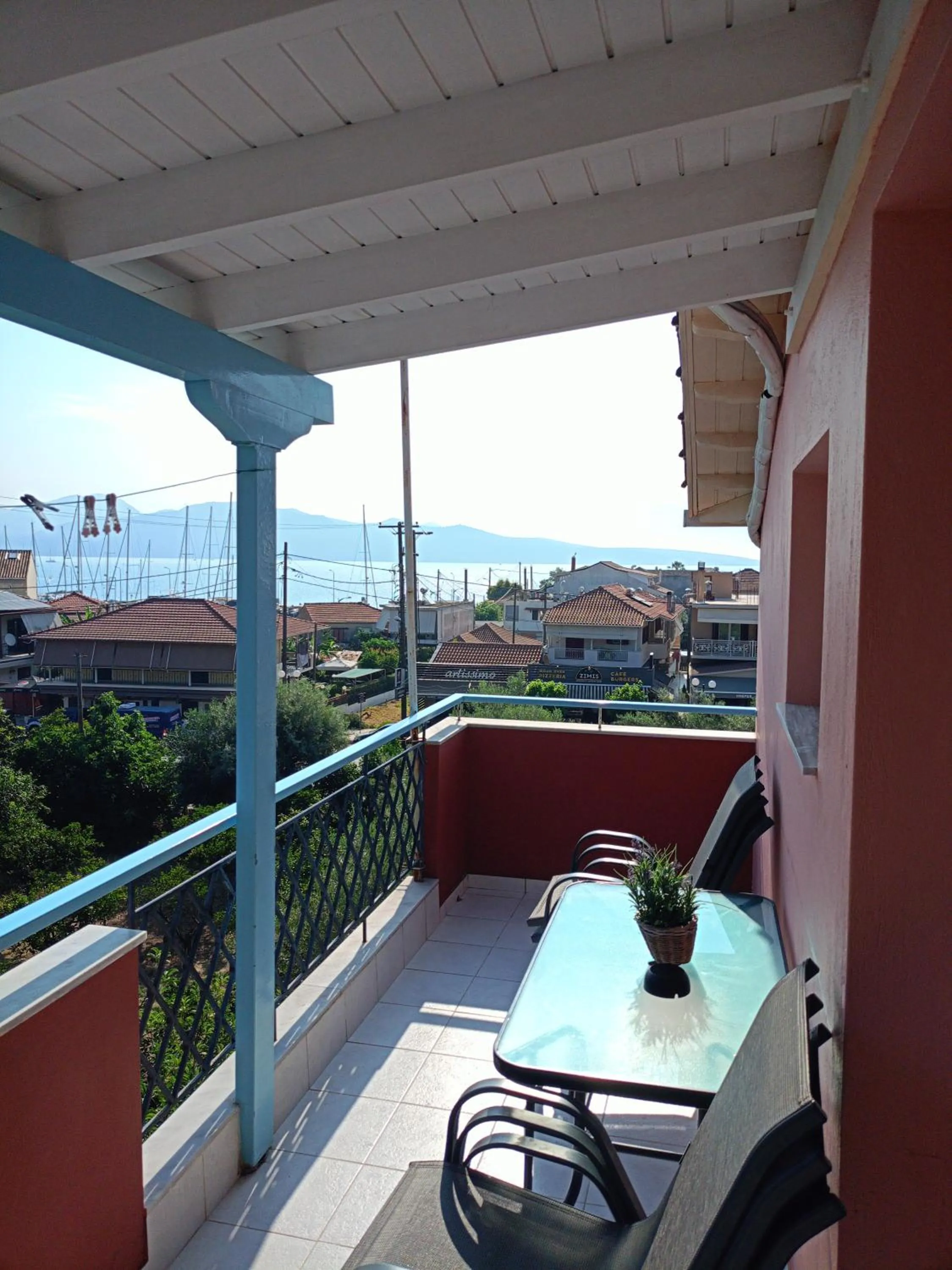 Balcony/Terrace in Apartments Filoxenia Zois