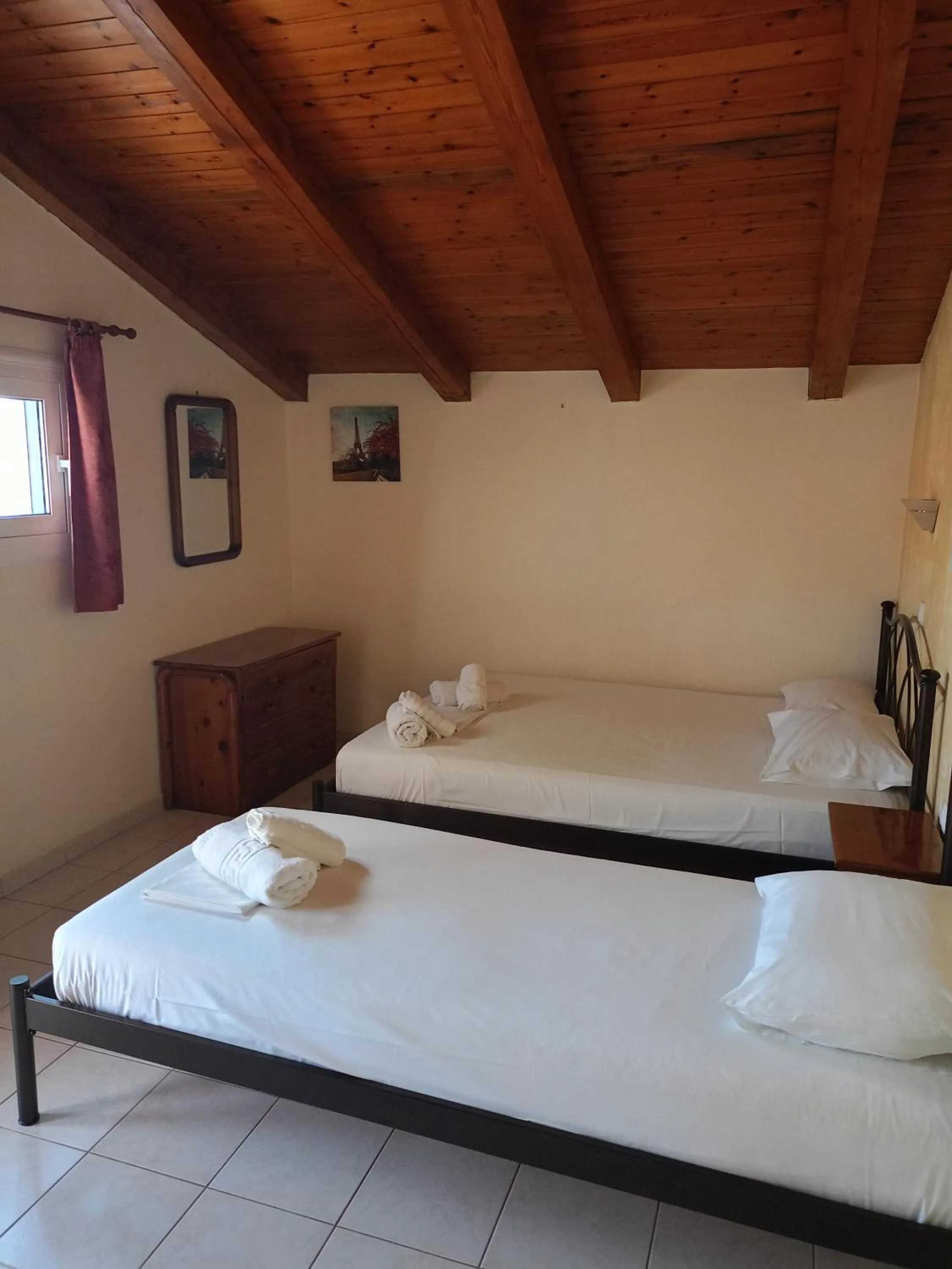 Bedroom, Bed in Apartments Filoxenia Zois