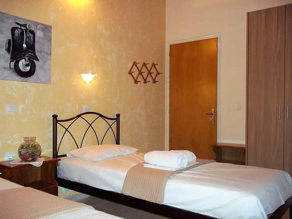 Bedroom, Bed in Apartments Filoxenia Zois