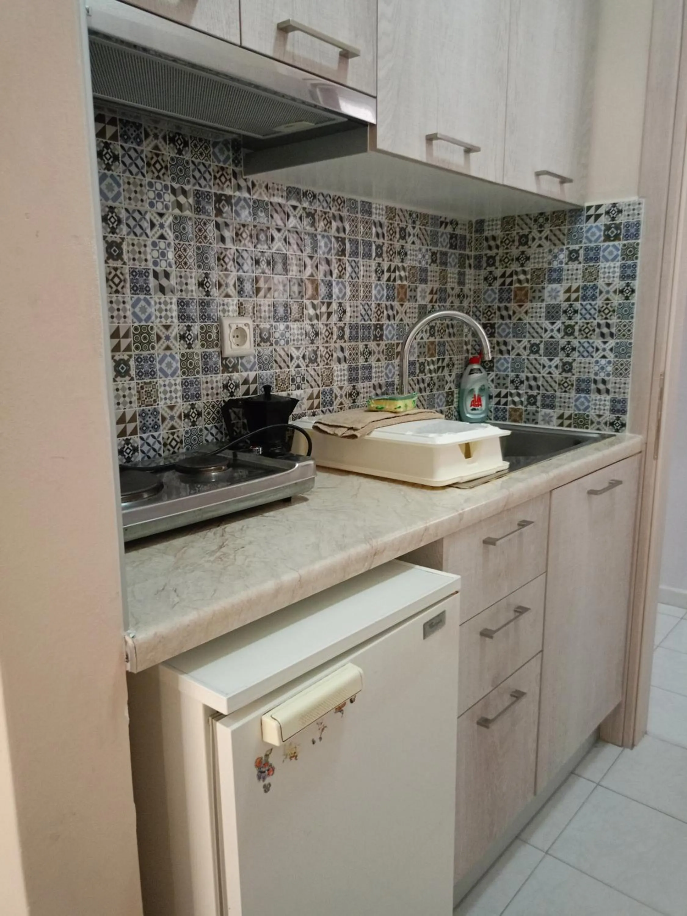 Kitchen or kitchenette in Apartments Filoxenia Zois