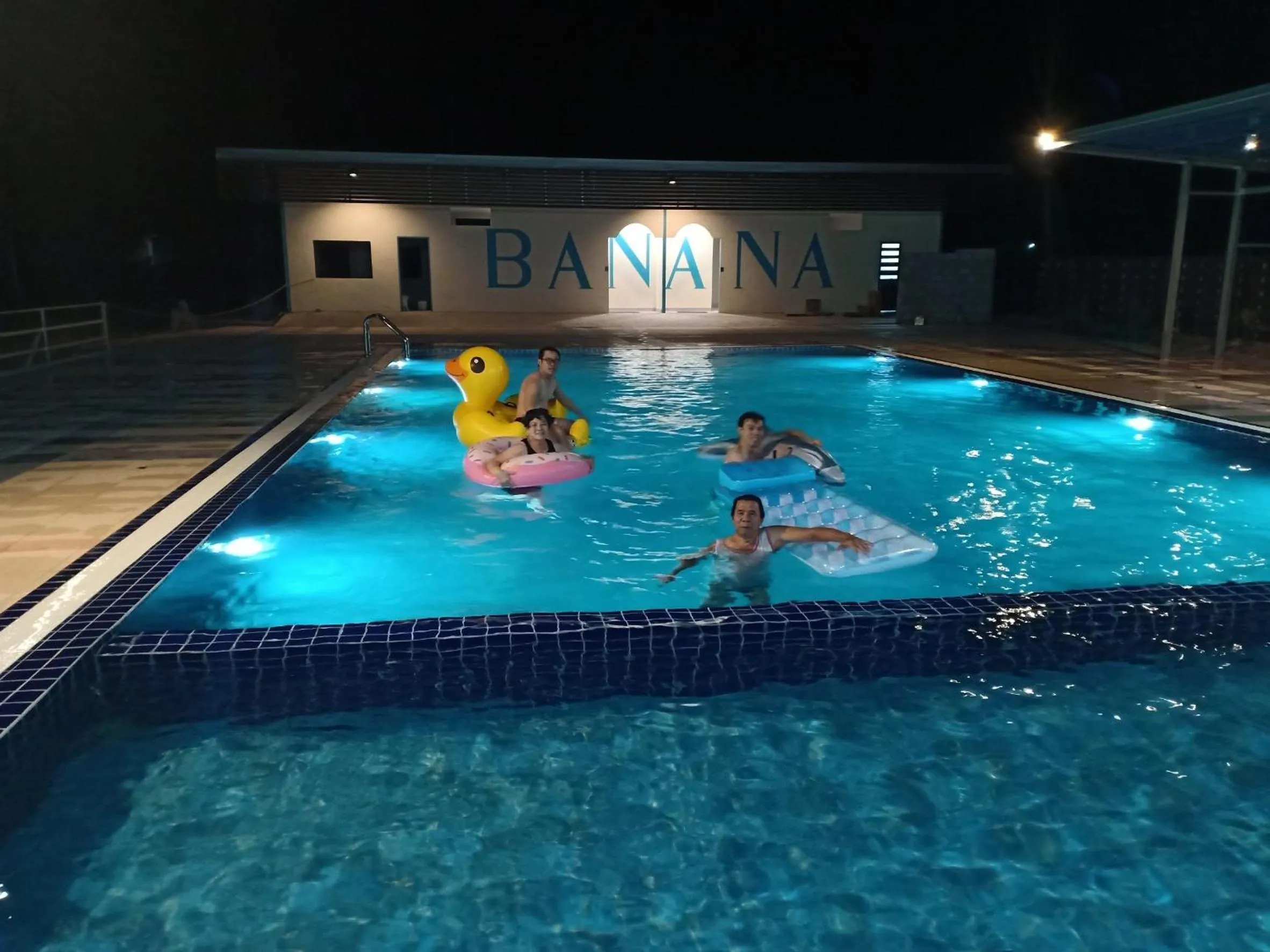 Swimming pool in Banana Resort Sadao