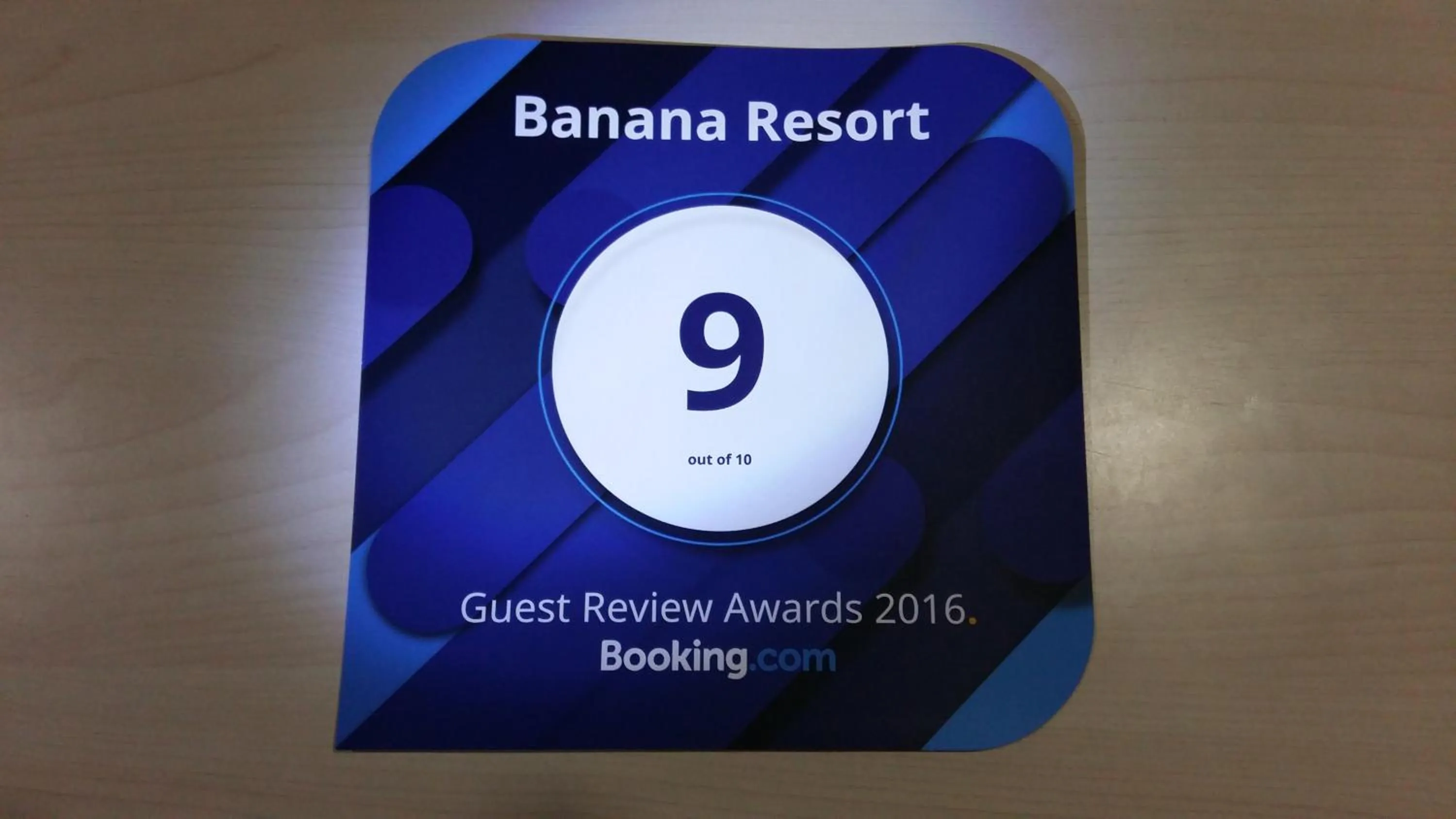 Certificate/Award in Banana Resort Sadao