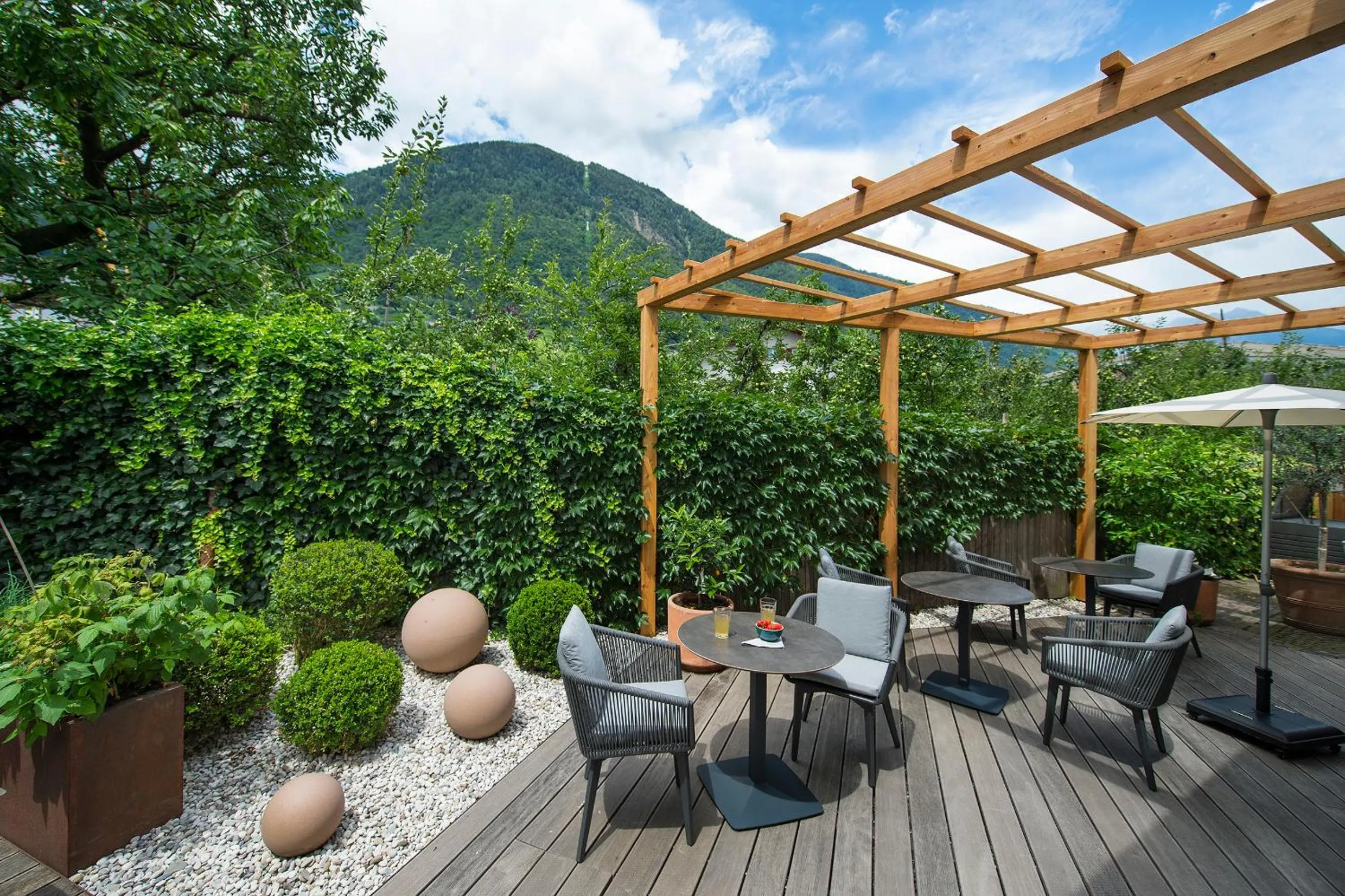 Patio in Hotel Jardis