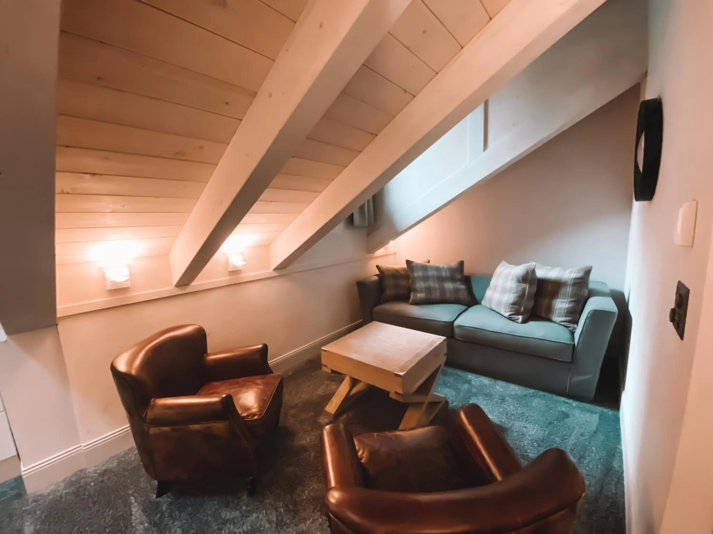 Living room in Hôtel Le White - Le 42 Restaurant