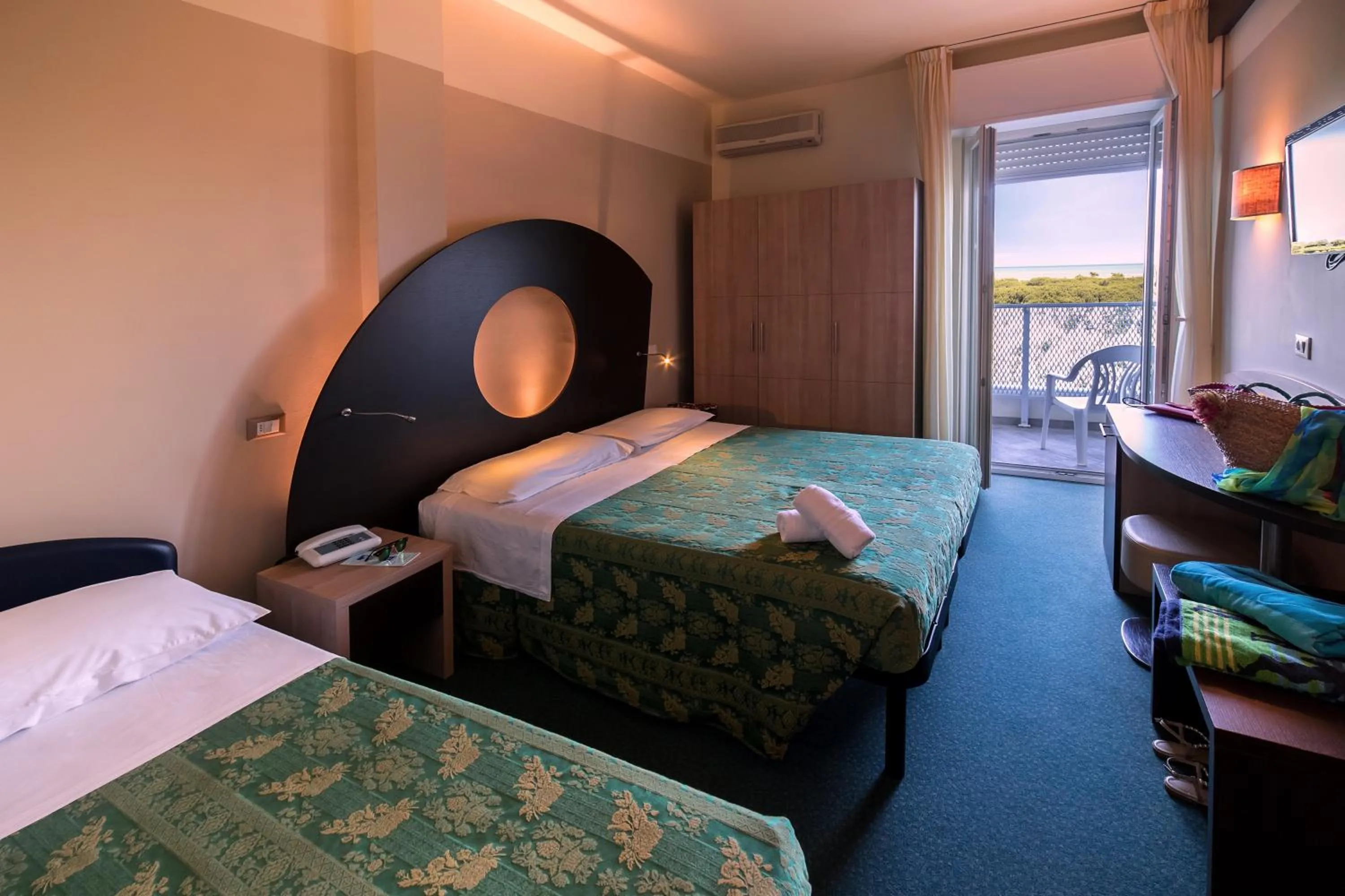 Bed in Hotel Sorriso