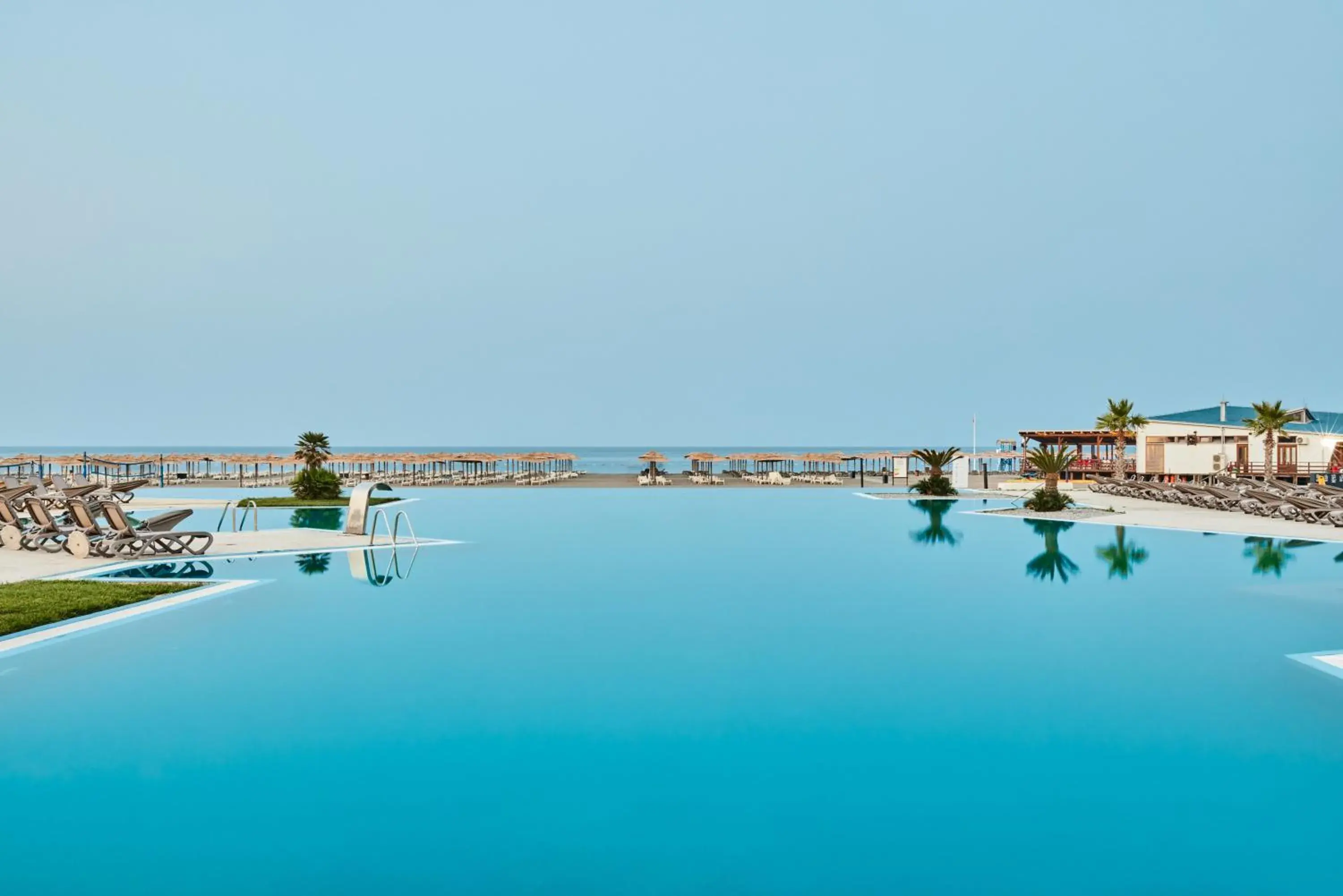 Swimming pool in Azul Beach Resort Montenegro by Karisma - All Inclusive Swimming pool in Azul Beach Resort Montenegro by Karisma - All Inclusive