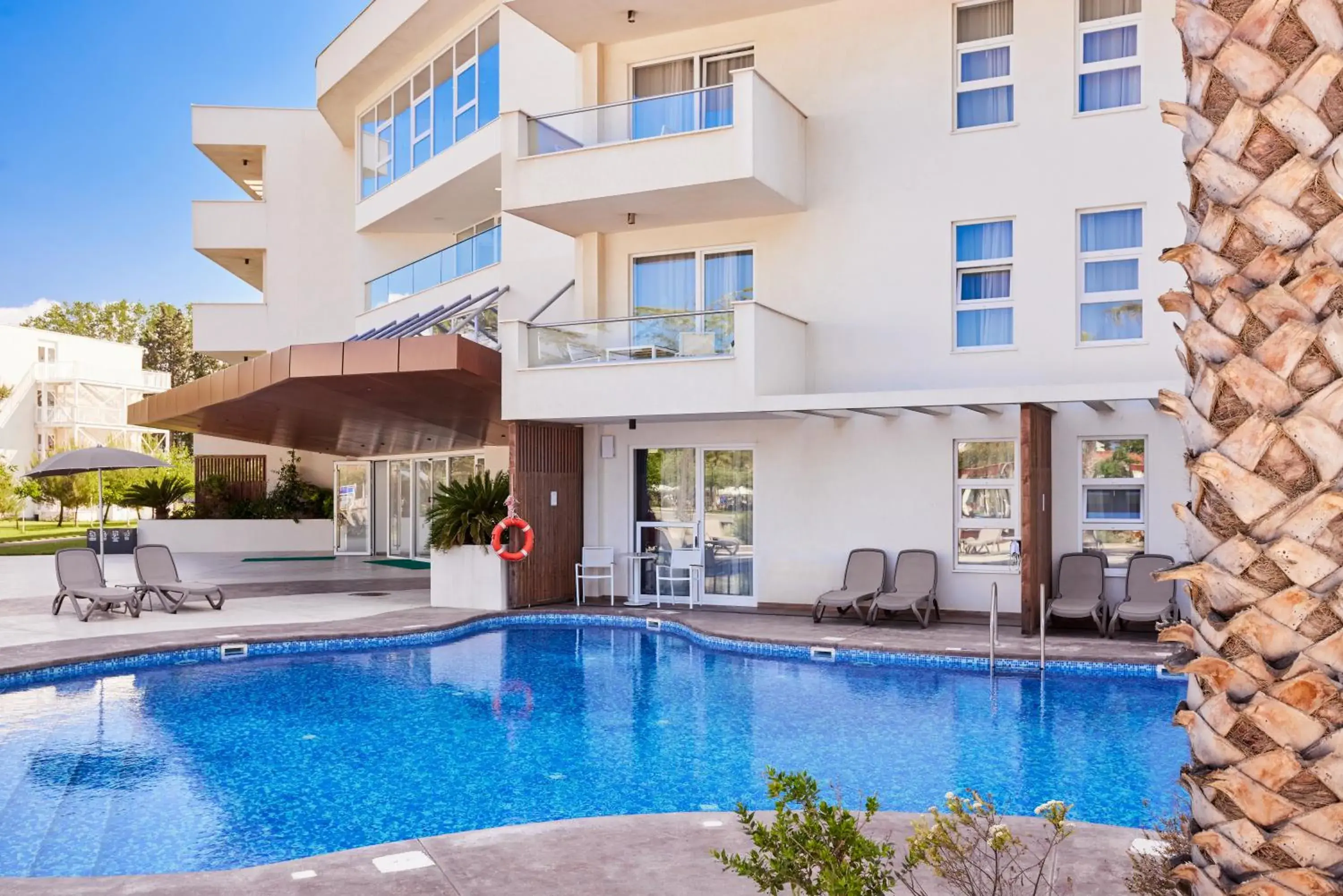 Pool view in Azul Beach Resort Montenegro by Karisma - All Inclusive Pool view in Azul Beach Resort Montenegro by Karisma - All Inclusive