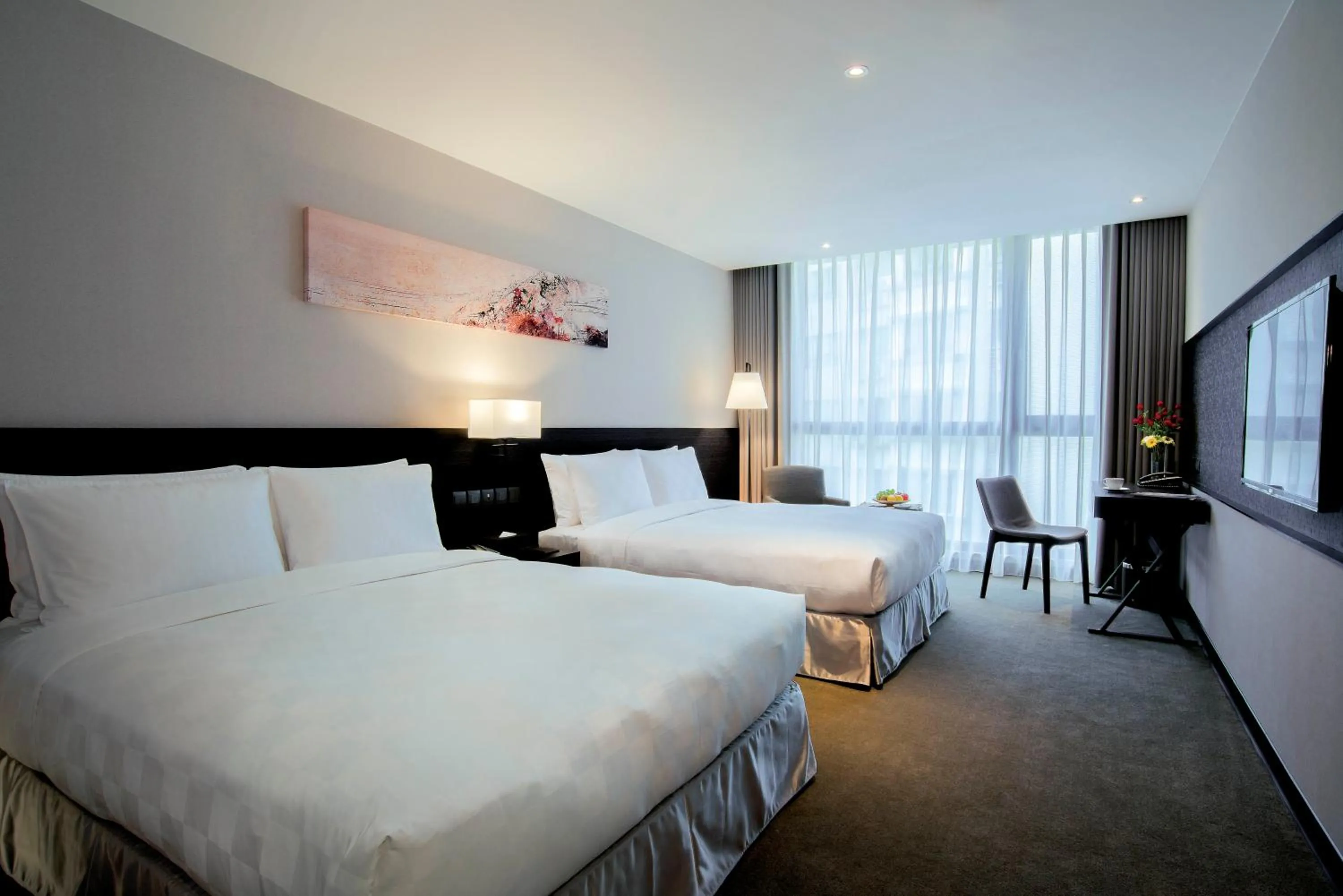 Bed in Platinum Hotel