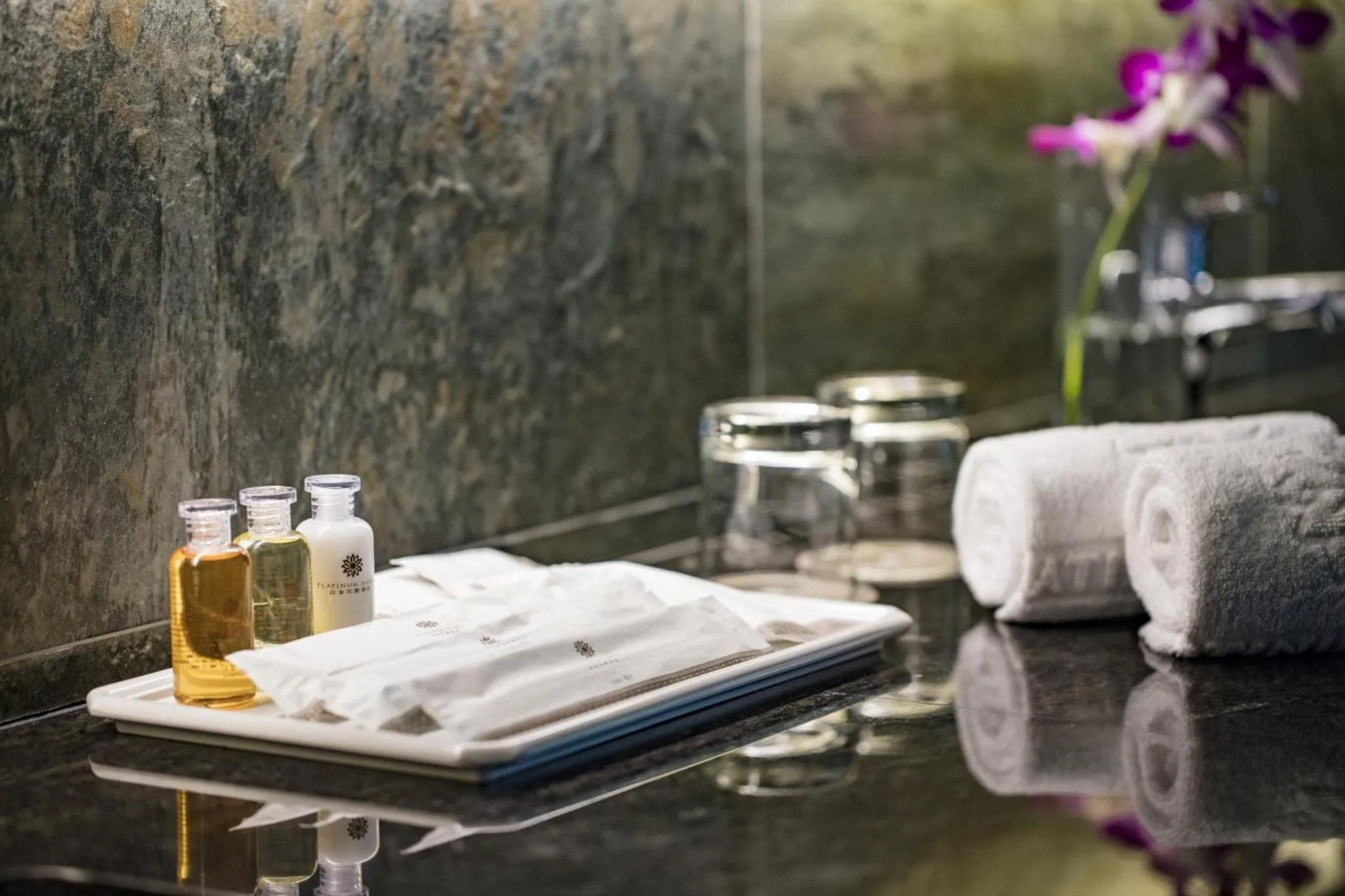 Bathroom in Platinum Hotel