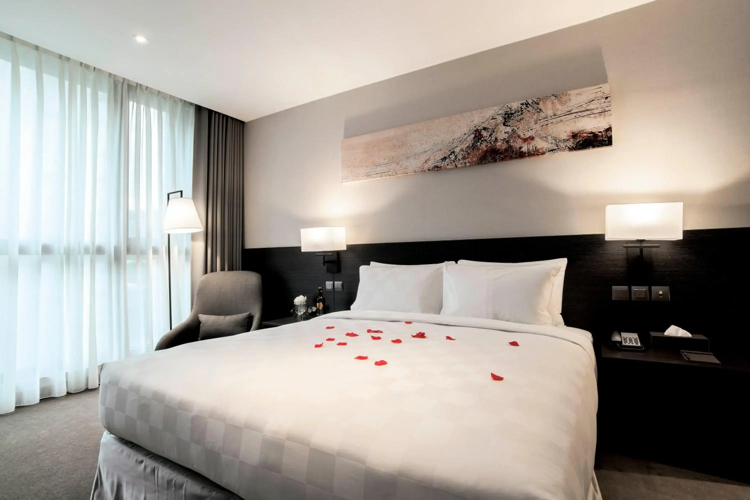 Bed in Platinum Hotel Bed in Platinum Hotel