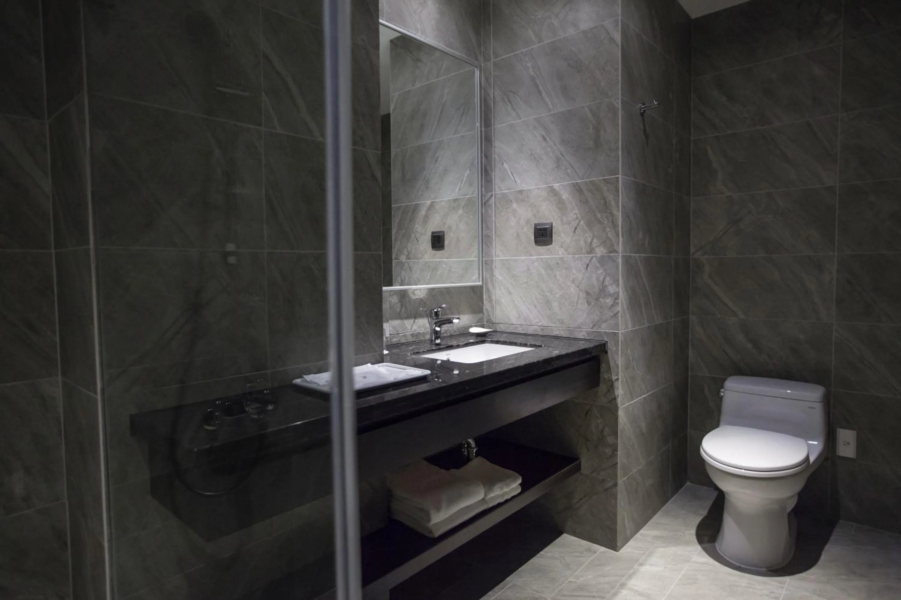 Bathroom in Platinum Hotel