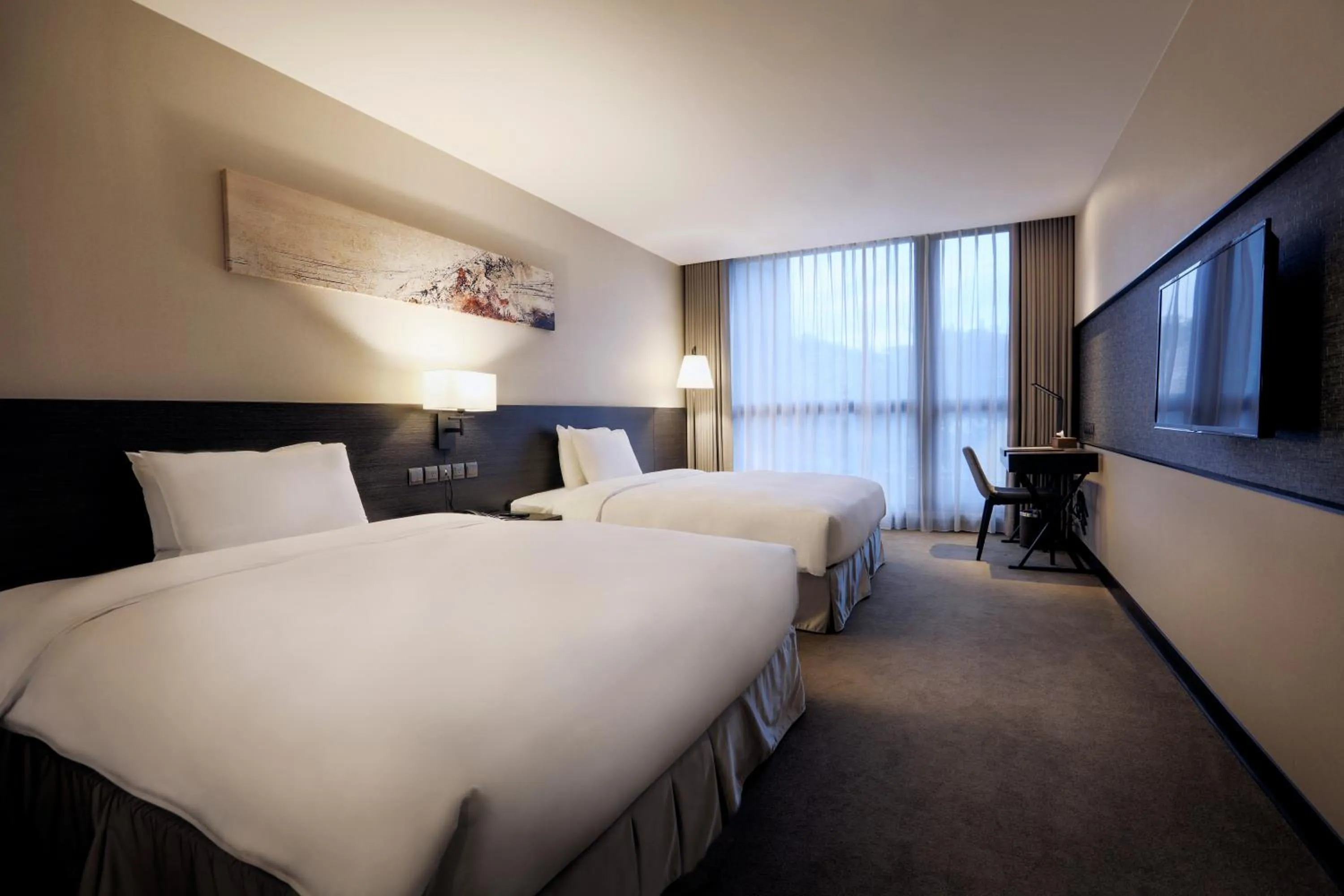 Bed in Platinum Hotel