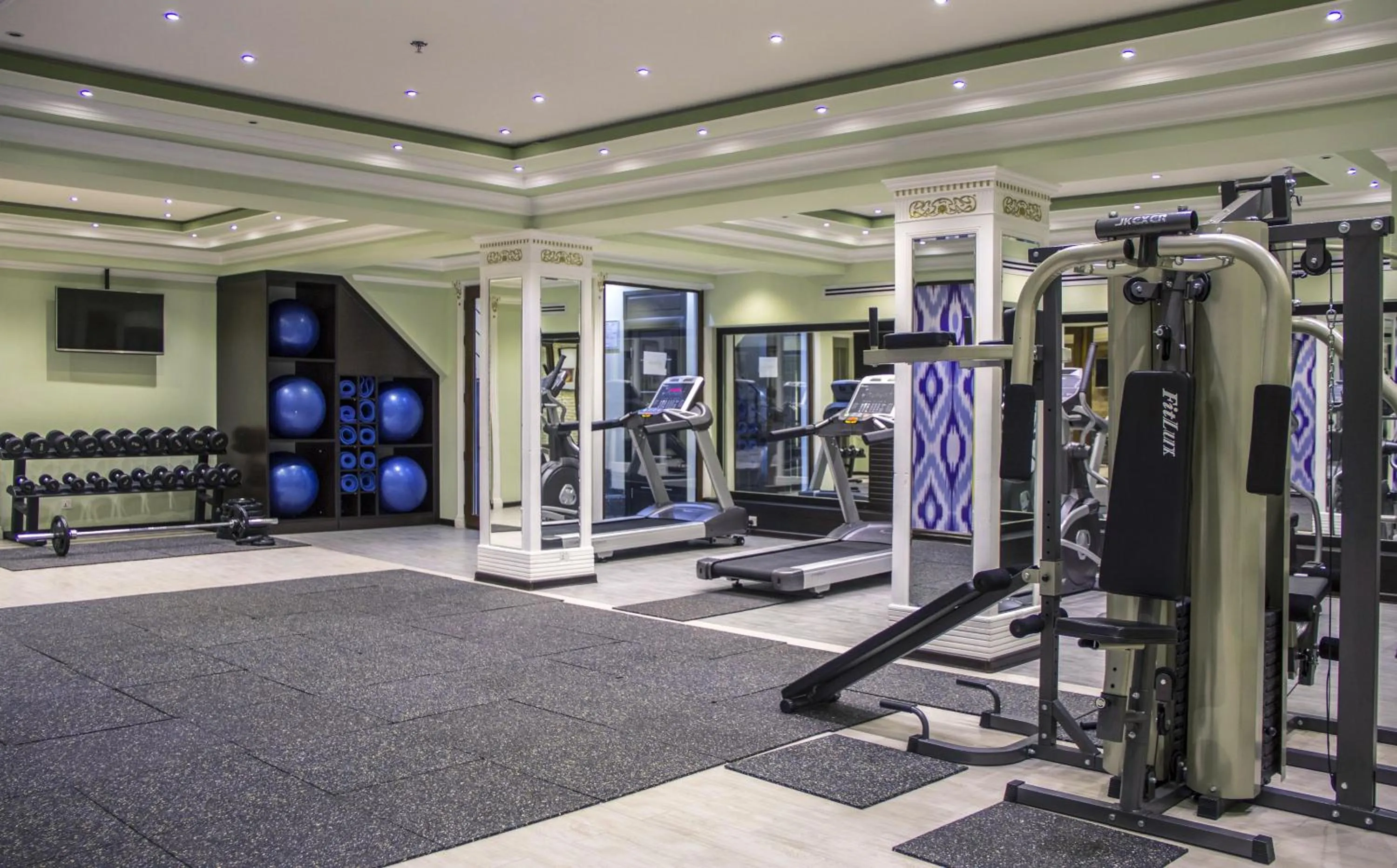 Fitness centre/facilities in Hotel Atlas
