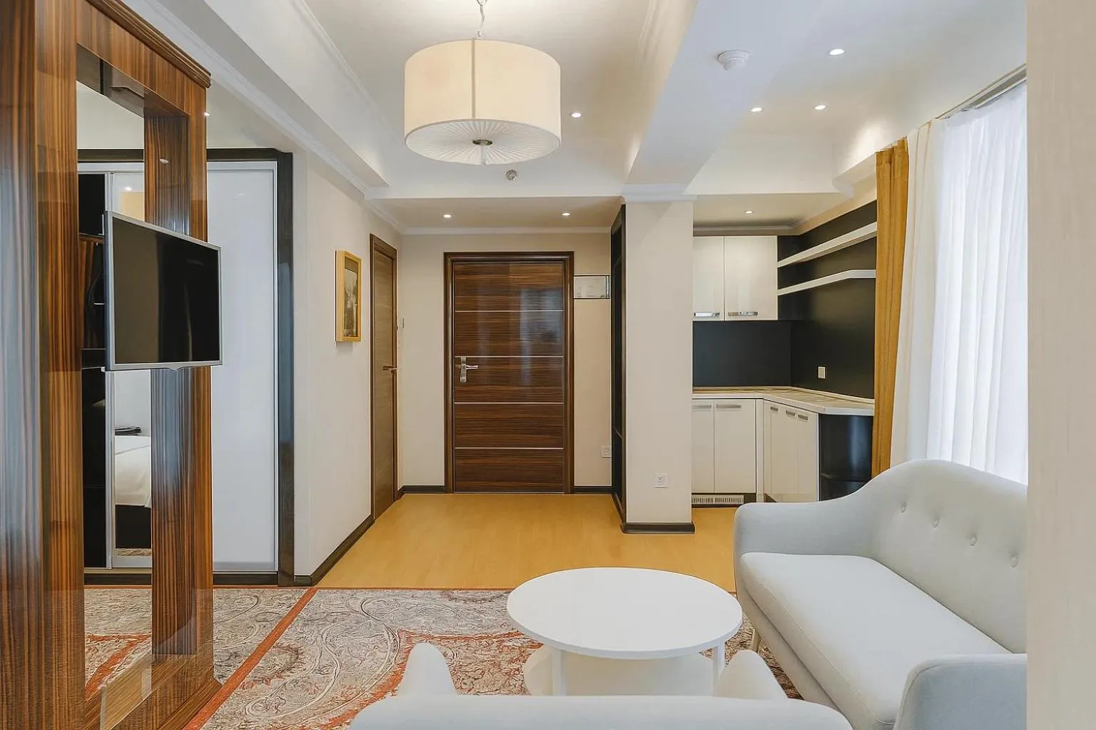 Kitchen or kitchenette in Hotel Atlas