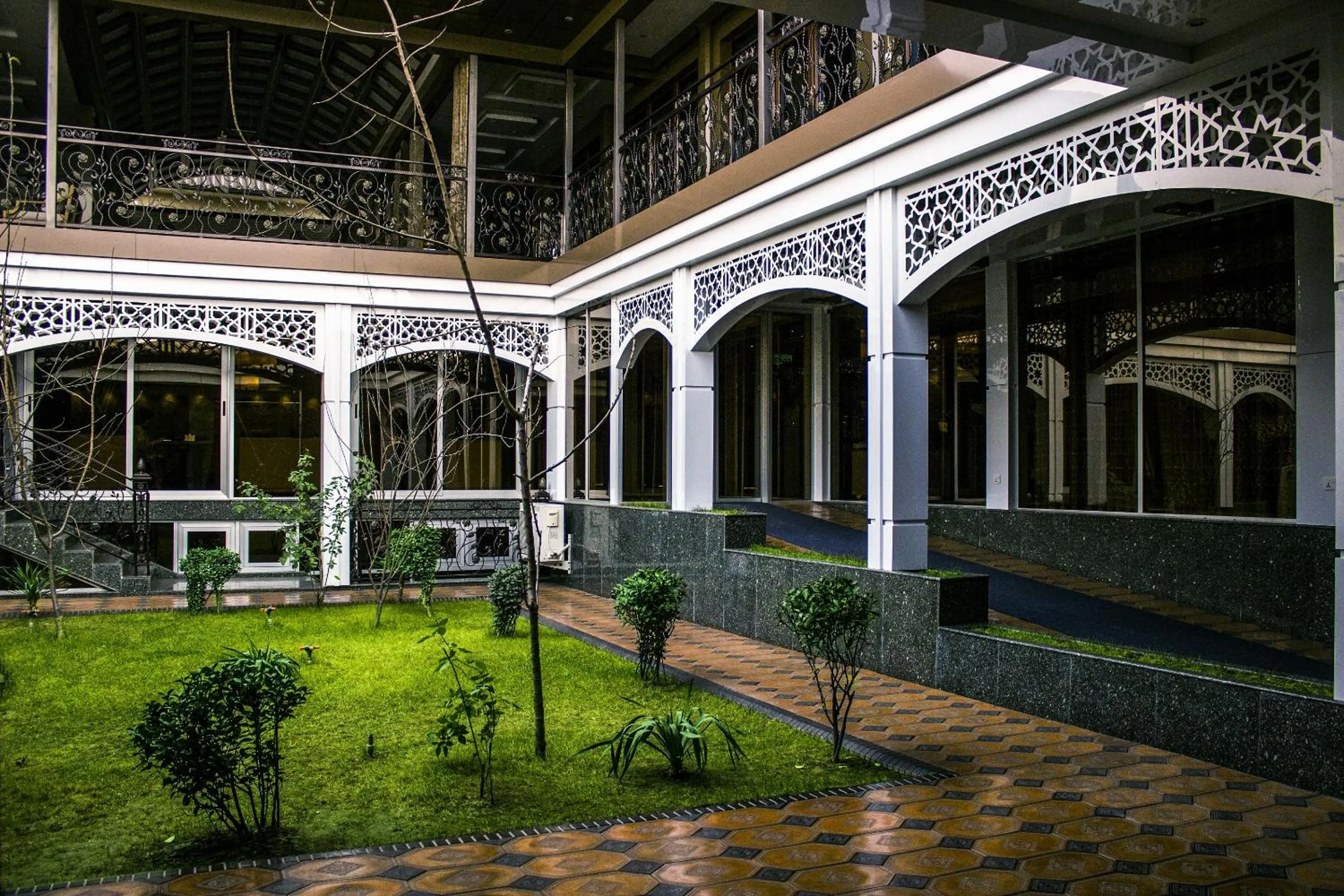 Garden in Hotel Atlas