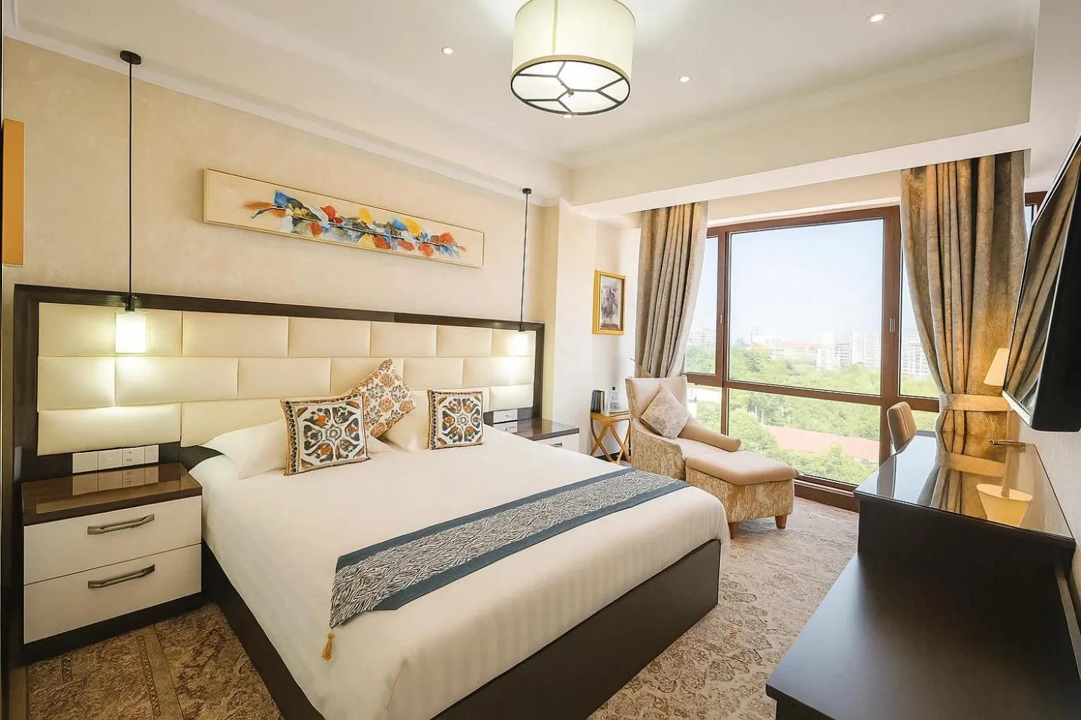 Bedroom, Bed in Hotel Atlas