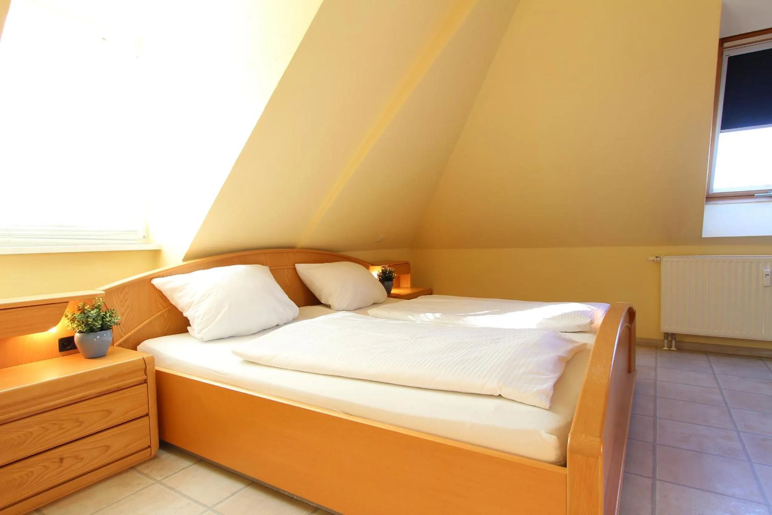 Bedroom, Bed in Ferienwohnung Möwennest