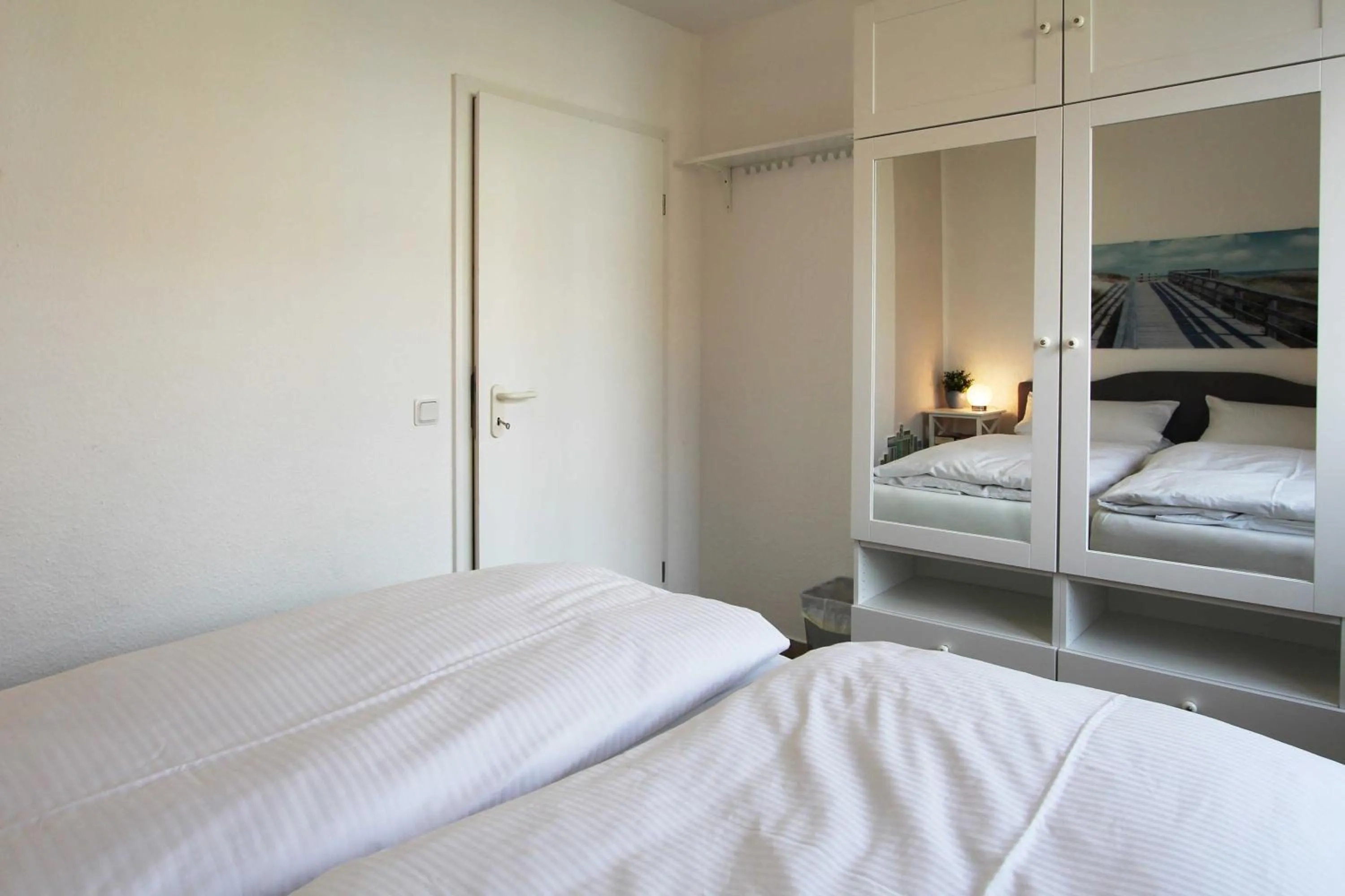 Bedroom, Bed in Ferienwohnung Ostseeinsel