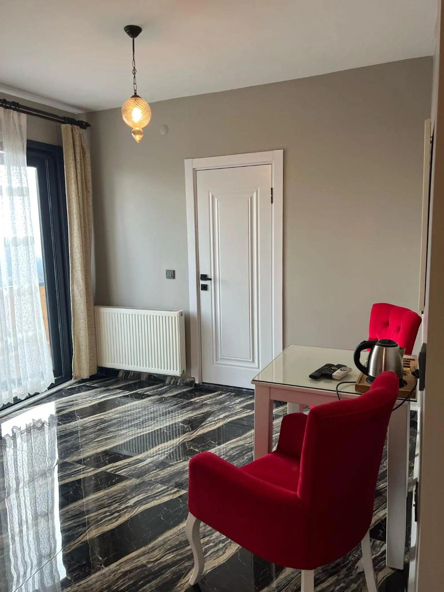 Seating area in Agva Teras Garden Hotel & Bungalow