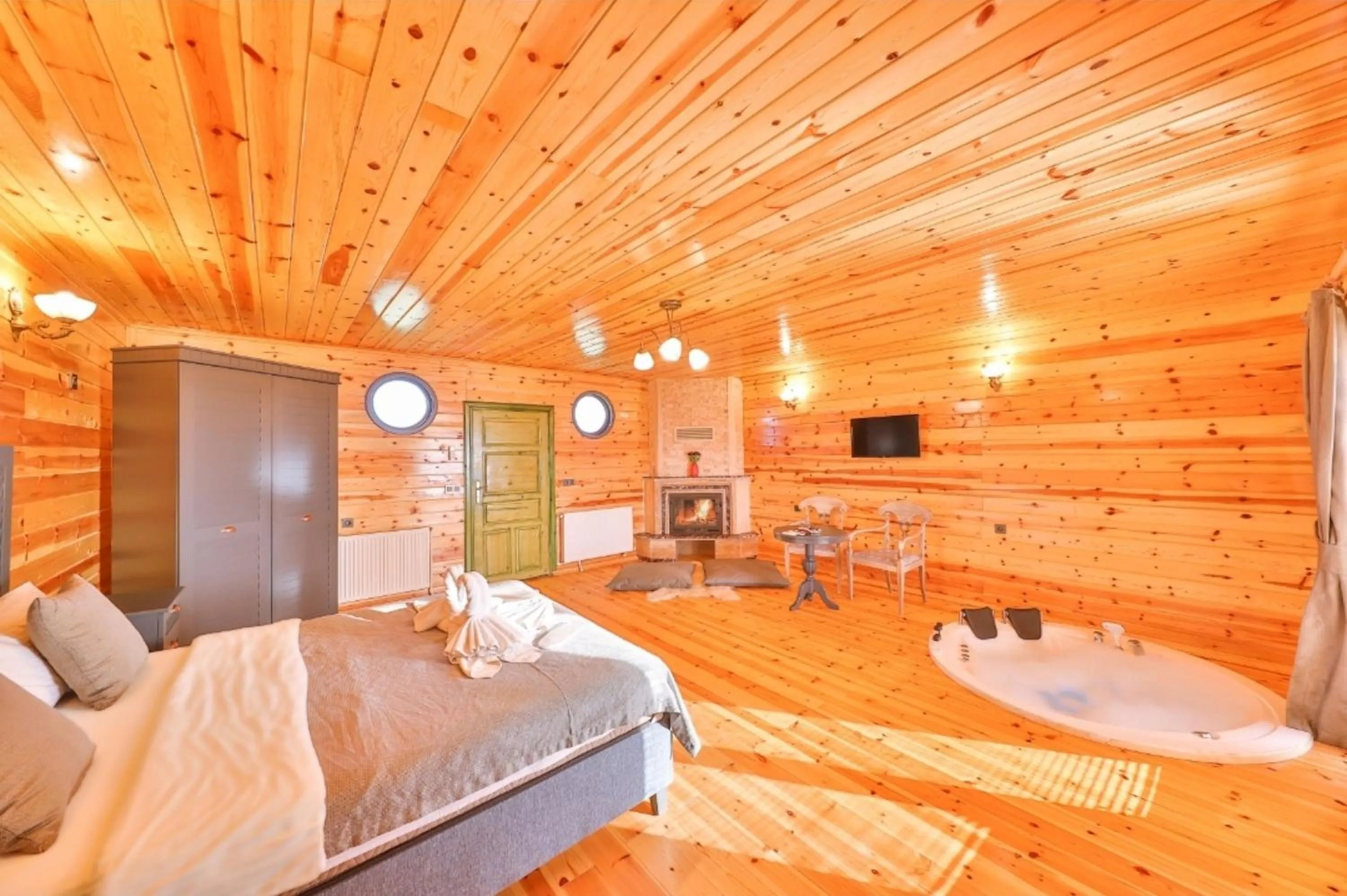 Communal lounge/ TV room in Agva Teras Garden Hotel & Bungalow